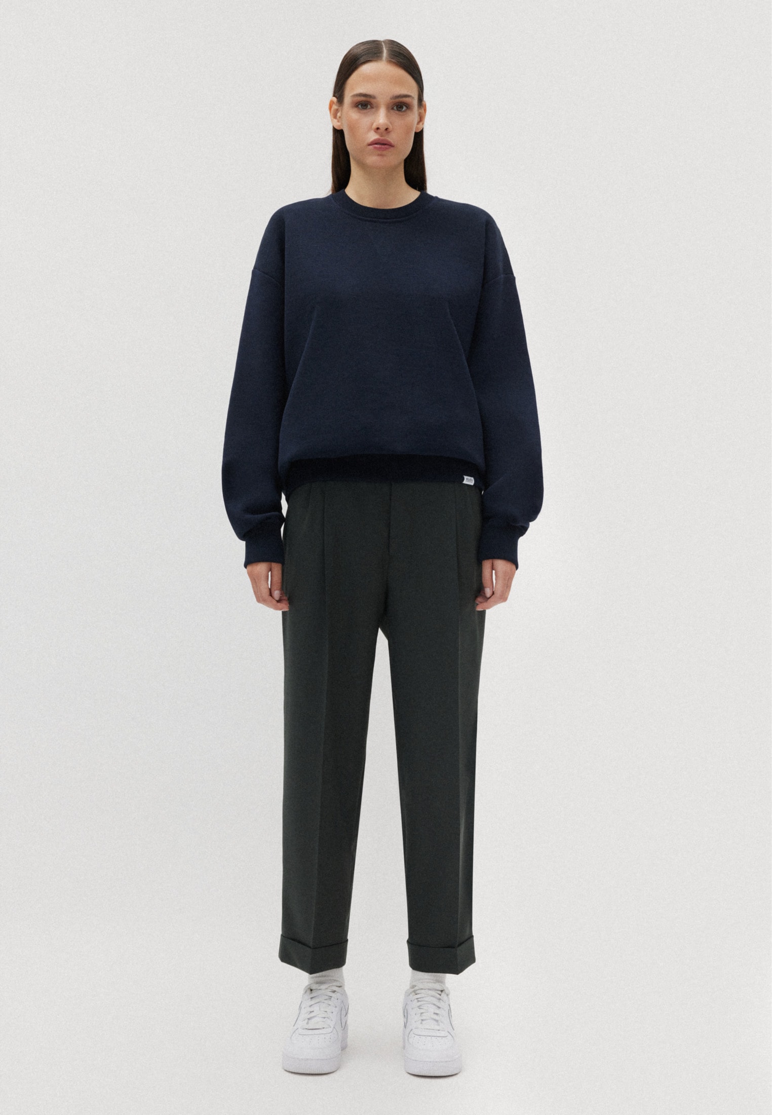 studio seidensticker »Studio« Langarm Rundhals Uni