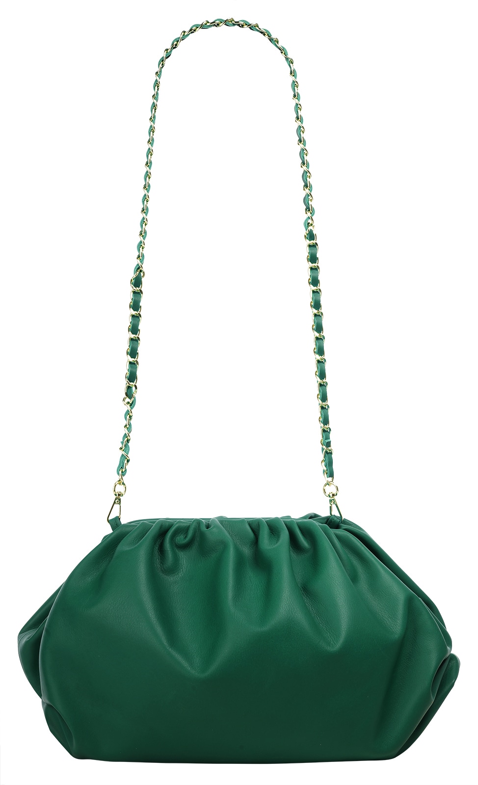 Cluty Umhängetasche, echt Leder, Made in Italy