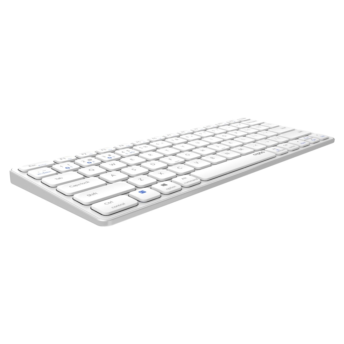 Rapoo Wireless-Tastatur »E9600M kabellose Tastatur, Bluetooth, 2.4 GHz« (Fn-Tasten)