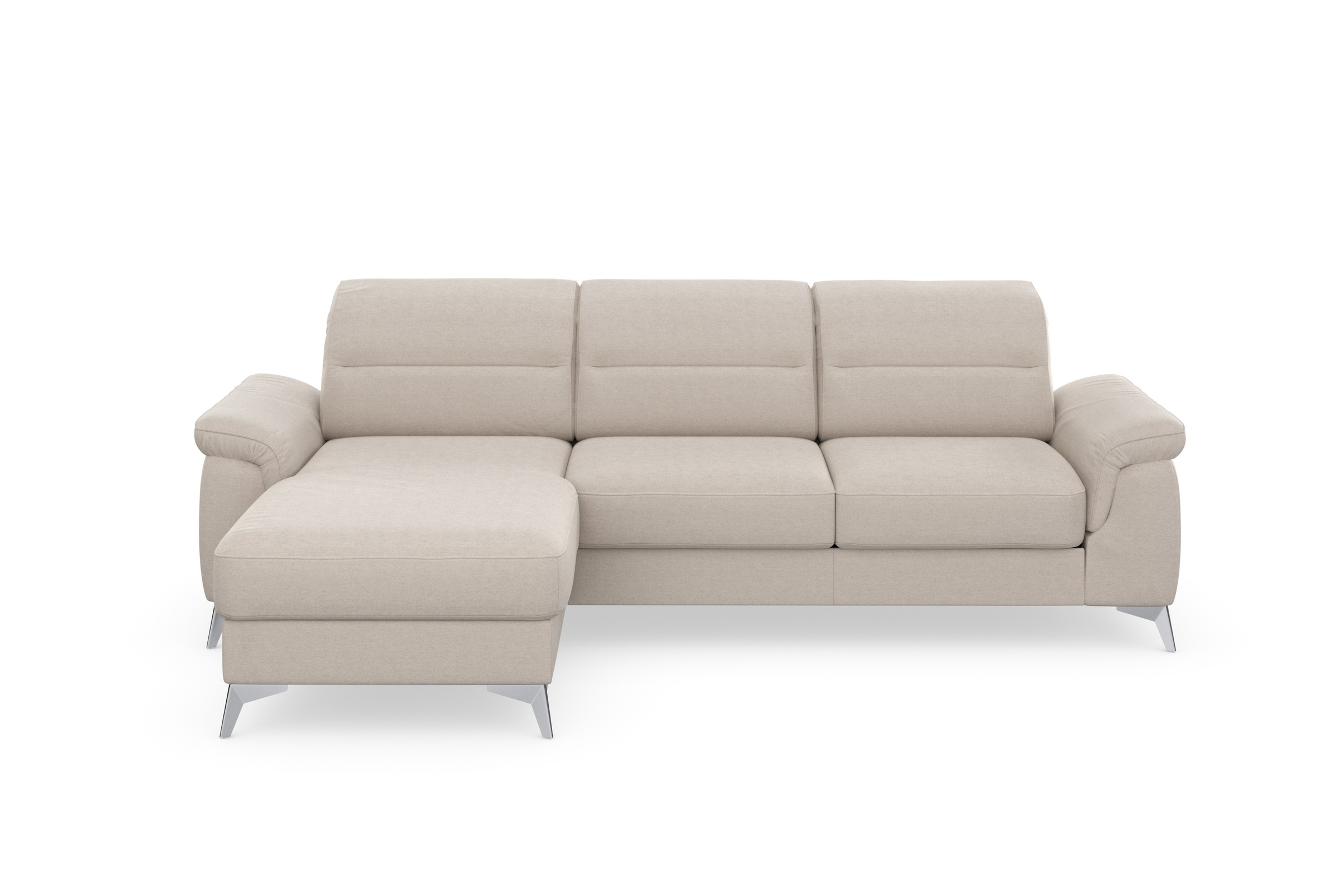 sit&more Ecksofa »Sinatra L-Form« mit Recamiere, optinal mit Kopfteilverste günstig online kaufen