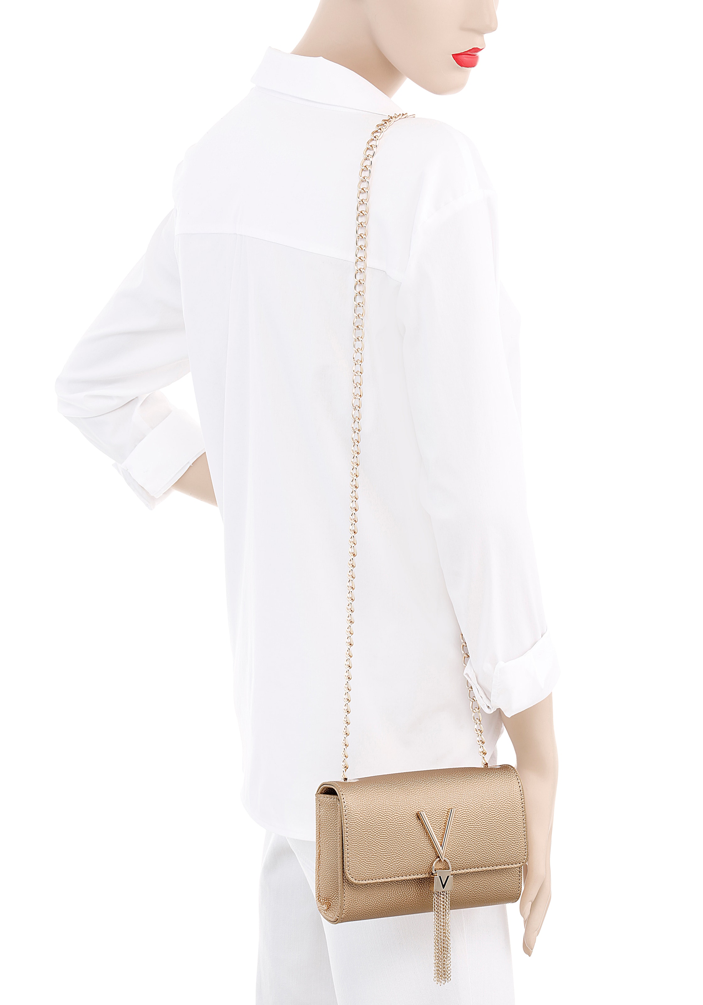 VALENTINO BAGS Umhängetasche »DIVINA«, Handtasche Damen Tasche Damen Schultertasche Kettentasche