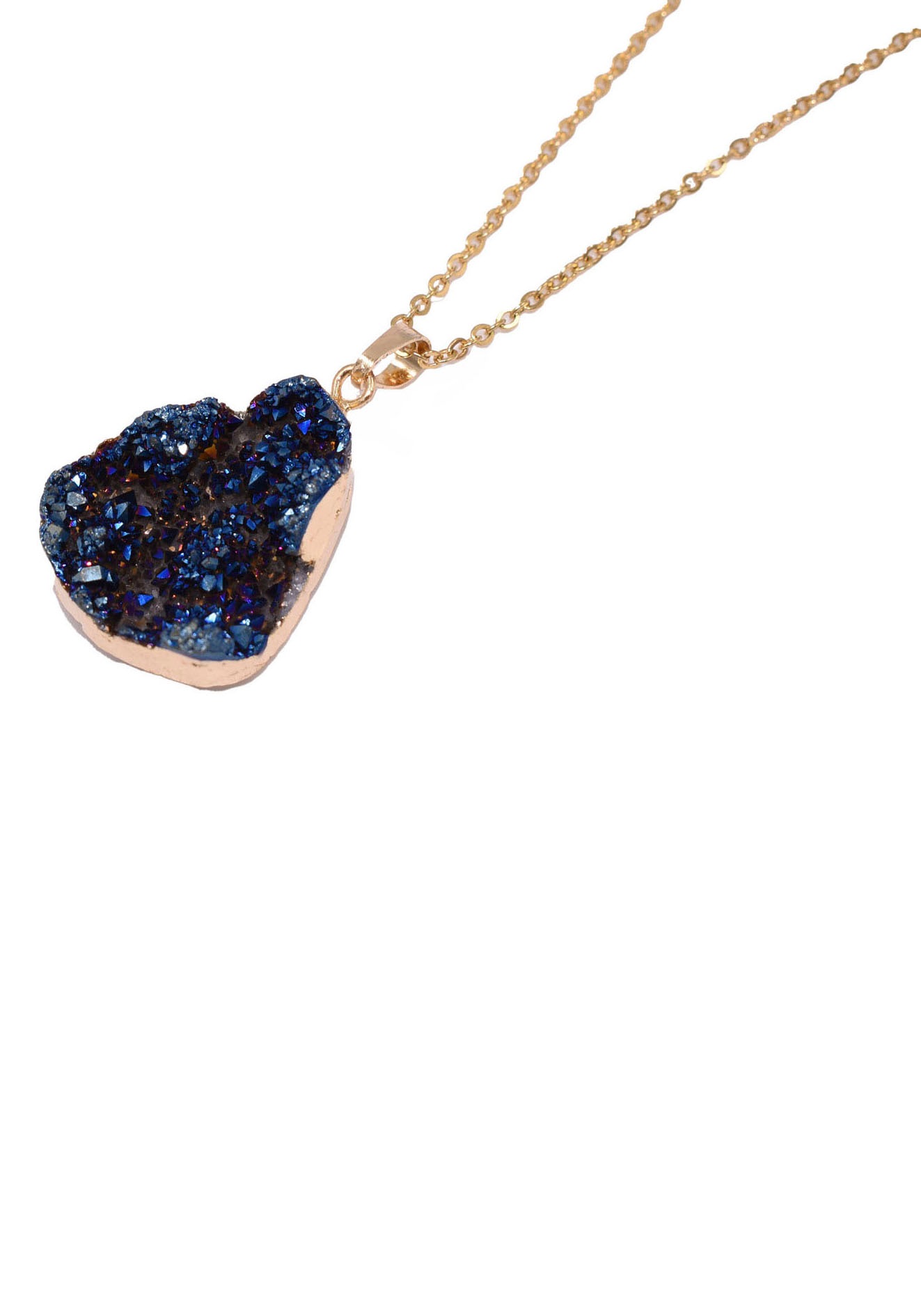 Firetti Kette mit Anhänger »Schmuck Geschenk Drusenachat« Made in Germany - mit Druzy Quarz