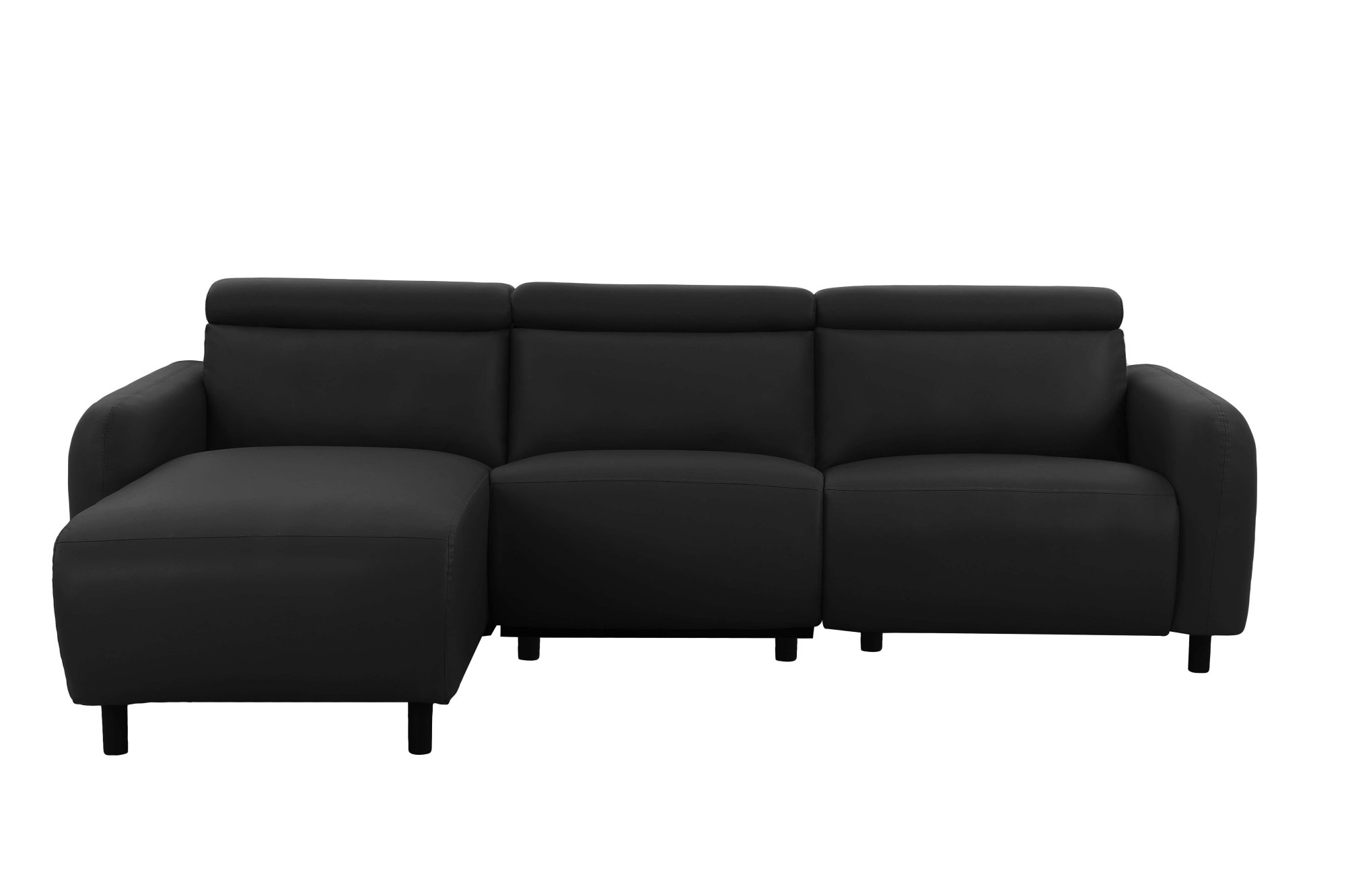 Home affaire Ecksofa »SKAANE Lederoptik, L-Form, 274 cm, manuelle u. elektr günstig online kaufen