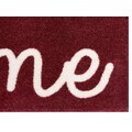 Zala Living Fußmatte »Star Home«, rechteckig, 7 mm Höhe, Stern Motiv, mit Spruch, Schrift, Robust, Pflegeleicht, Rutschhemend, Eingang, Waschbar