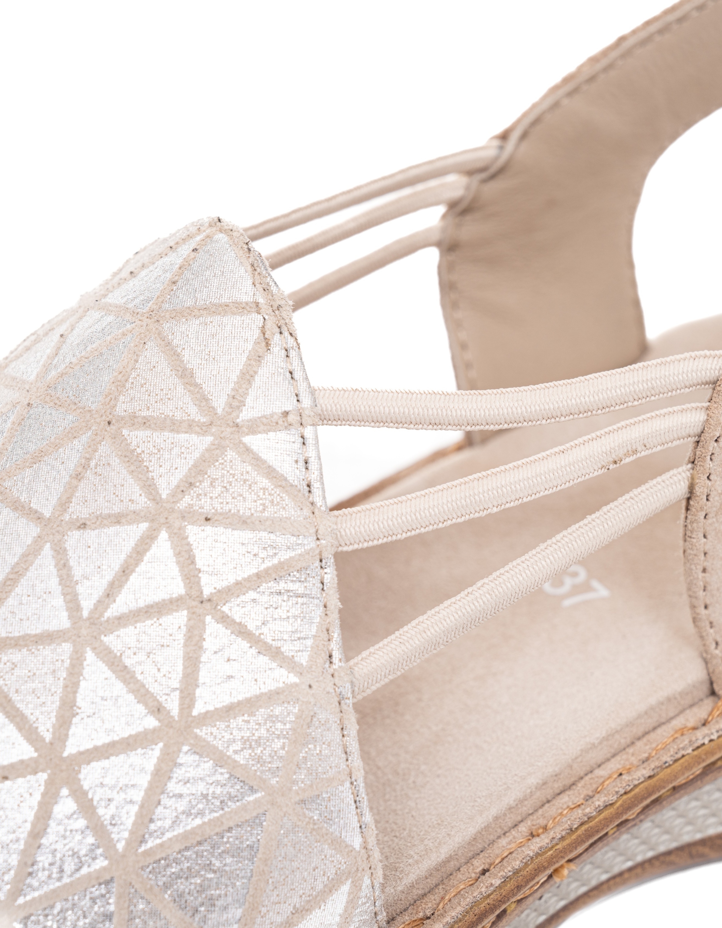 Ara Riemchensandale »HAWAII«, Sommerschuh, Sandalette, Keilabsatz, mit Stretch-Bänder, G-Weite