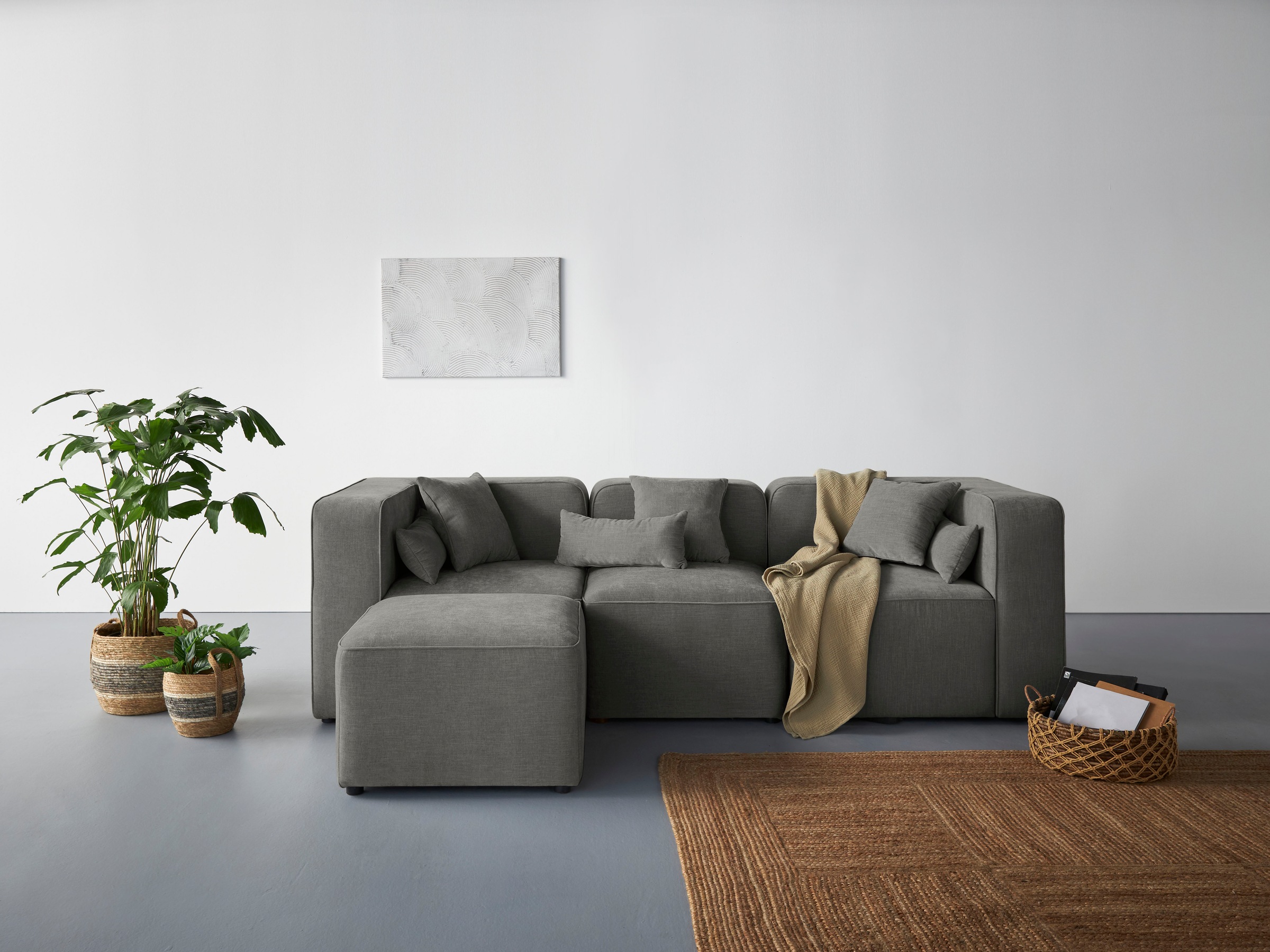 andas 3-Sitzer »Sundstrup L-Form«, Modulserie, individuelle Zusammenstellun günstig online kaufen