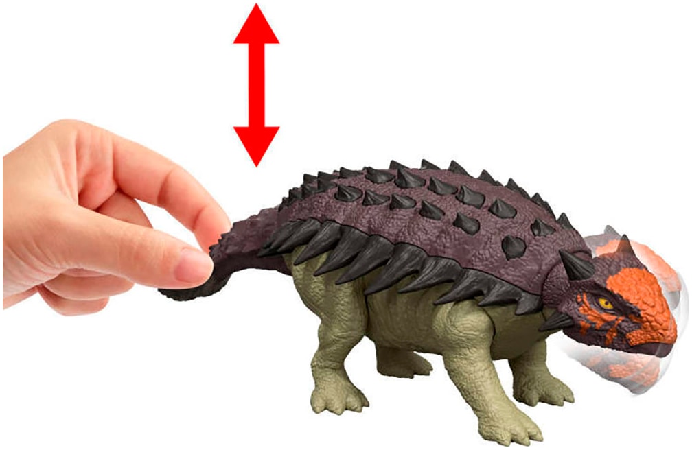 Mattel® Actionfigur »Jurassic World, Rebirth, Wild Roar, Dino Sortiment mit Geräuschen«, (1 tlg.), Lieferung erfolgt sortiert