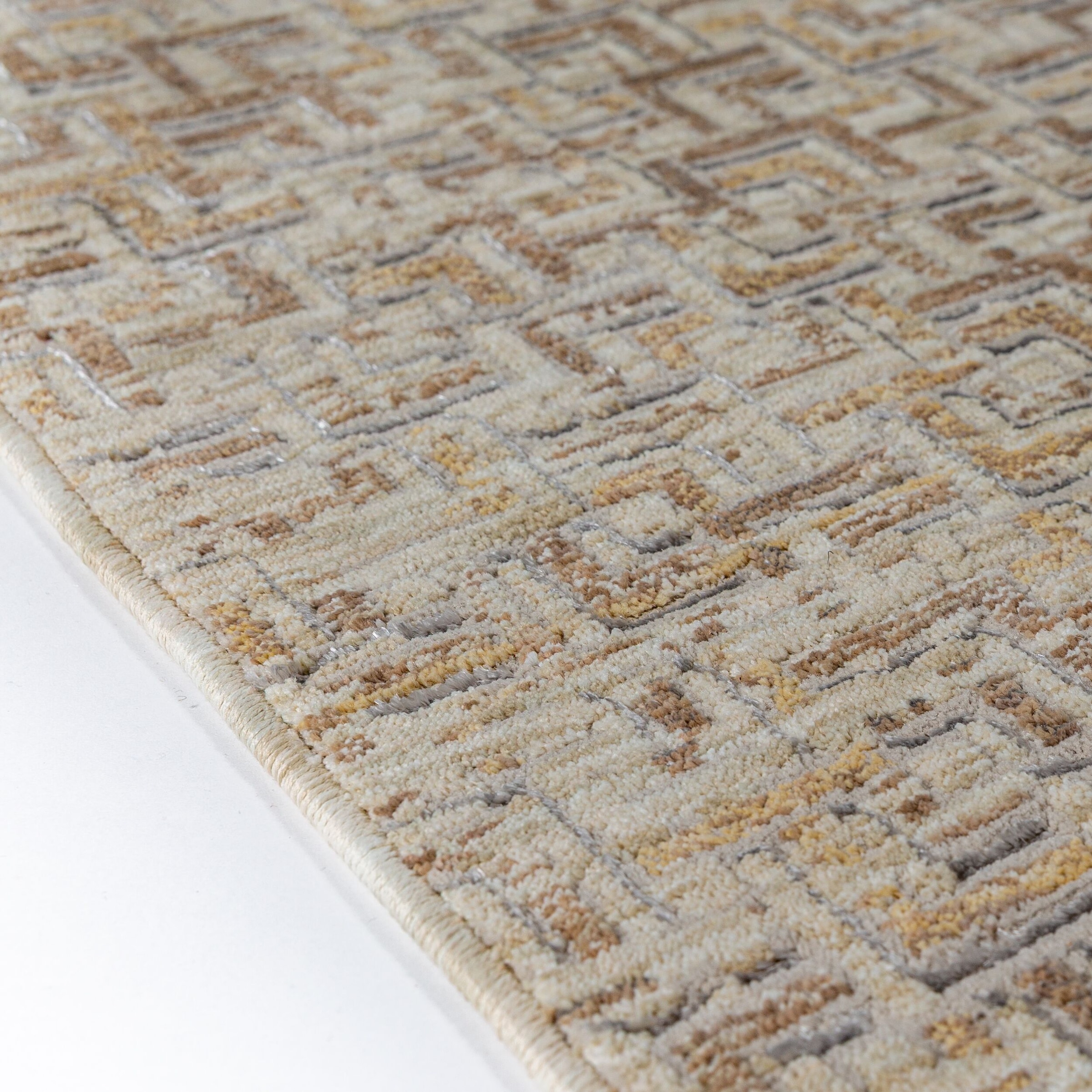 FLAIR RUGS Designteppich »KADO« rechteckig 7 mm Höhe Eleganter Schimmer-Effekt