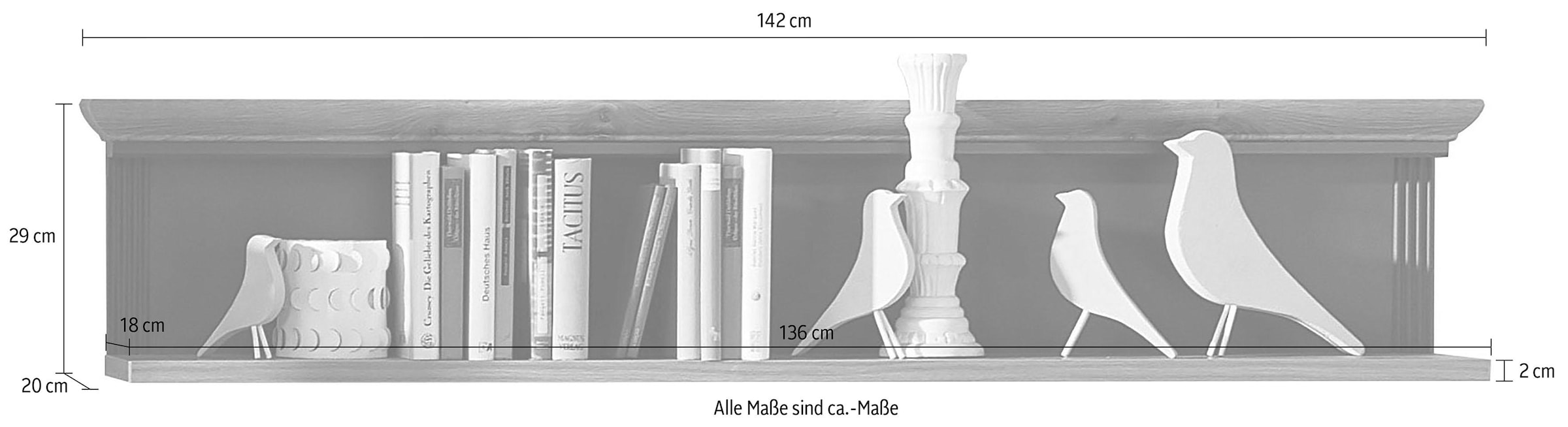 online Innostyle cm 142 kaufen Breite »Jasmin«, Wandregal