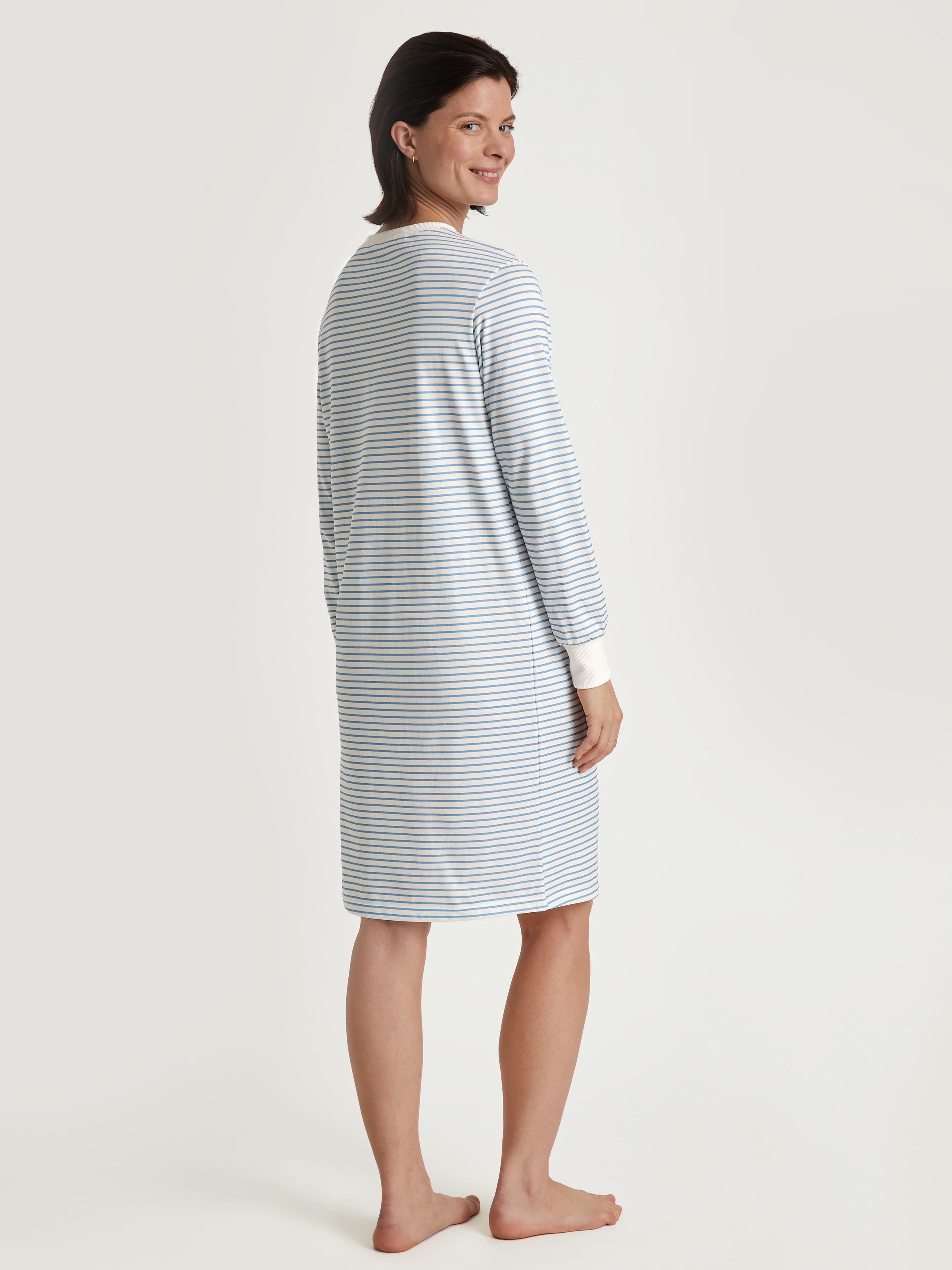 CALIDA Nachthemd »Cotton Stripes«, mit soften Bündchen an den Ärmelabschlüssen