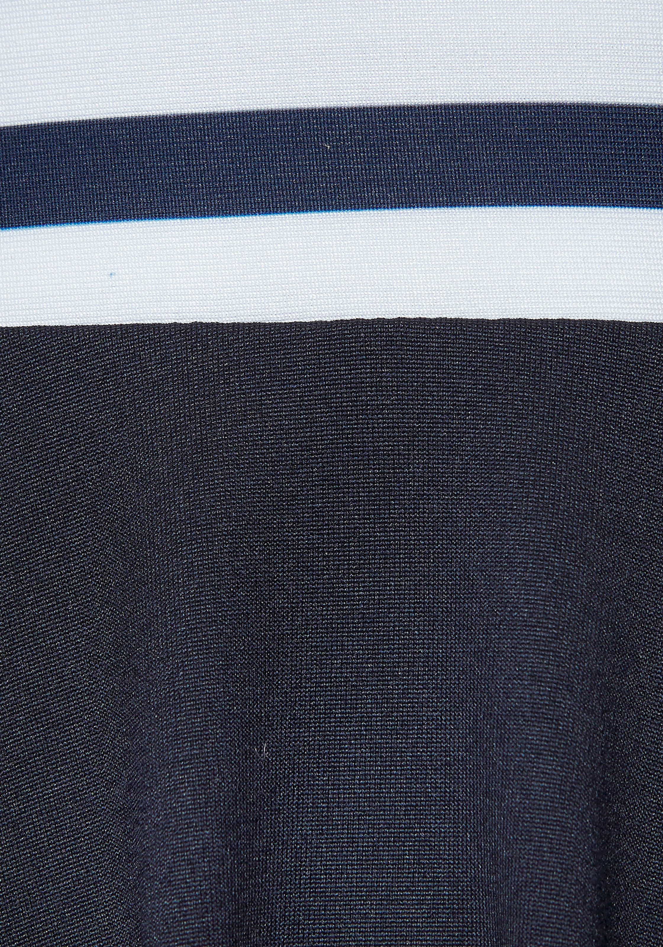 LASCANA Sommerkleid in Wickeloptik, Strandkleid, maritim