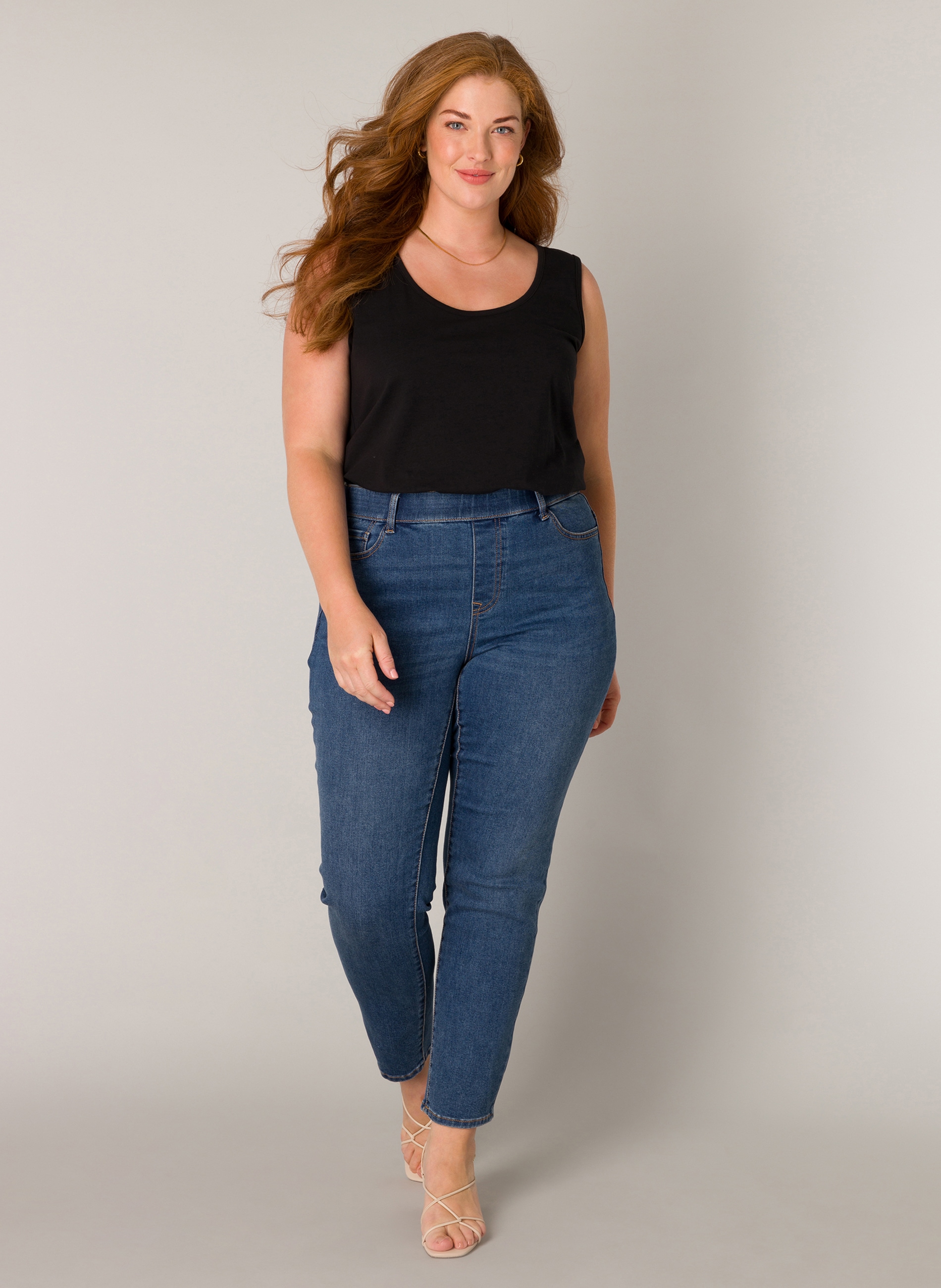 Base Level Curvy Jeggings, in großen Größen