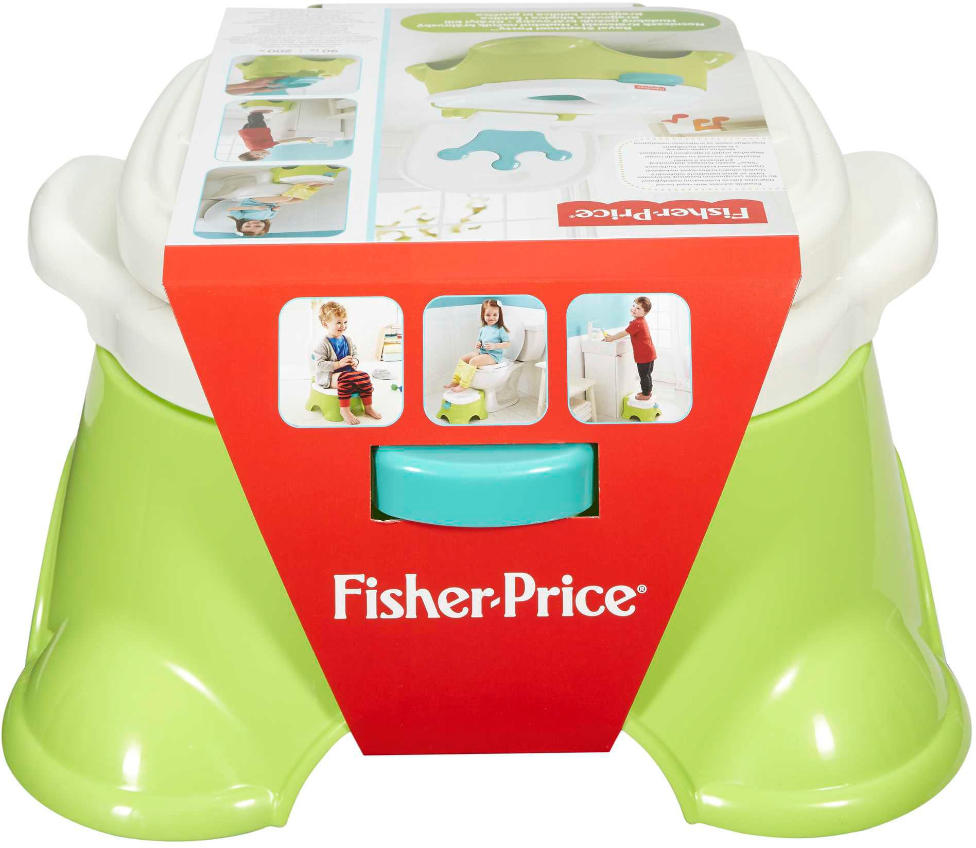 Fisher-Price® Töpfchen »Lerntöpfchen & Fußbank«, Mit Sitzring und Fußbank