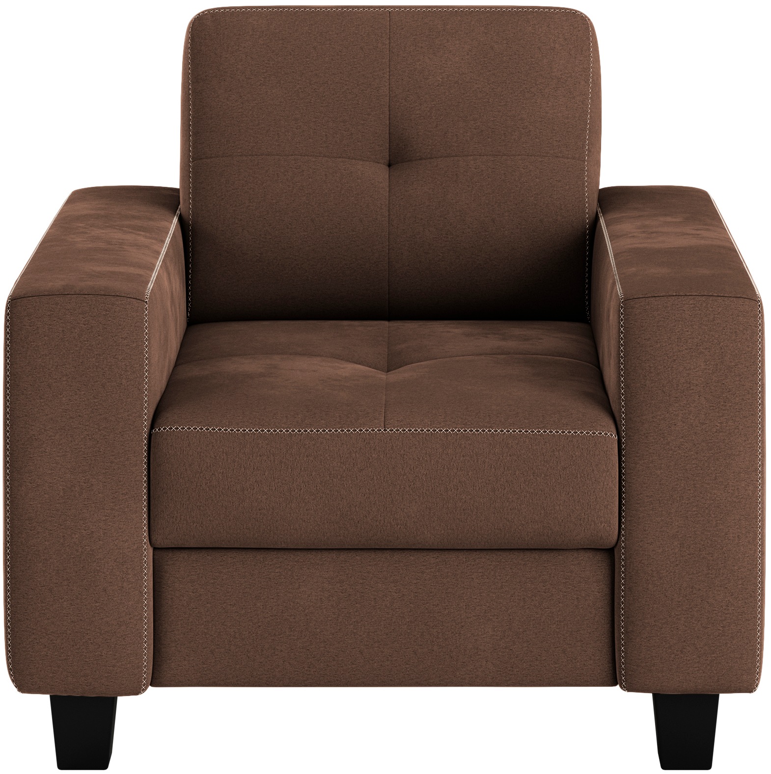 Places of Style Sessel »Varese«, Kreuznaht in beige günstig online kaufen