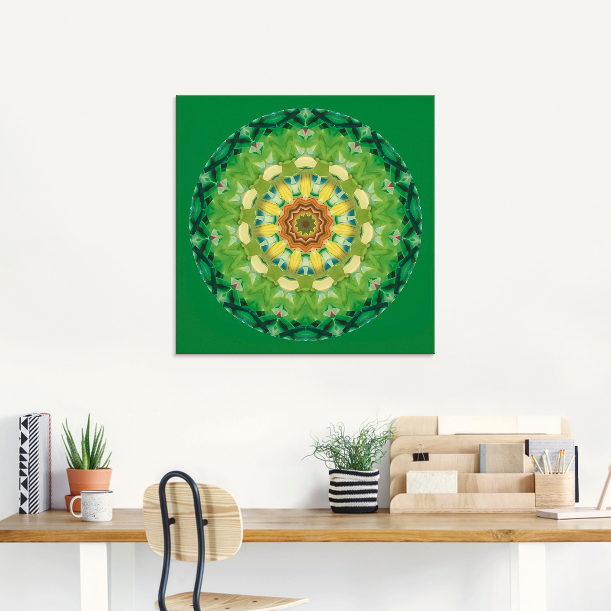 Artland Glasbild »Mandala II«, Muster, (1 St.), in verschiedenen Größen günstig online kaufen