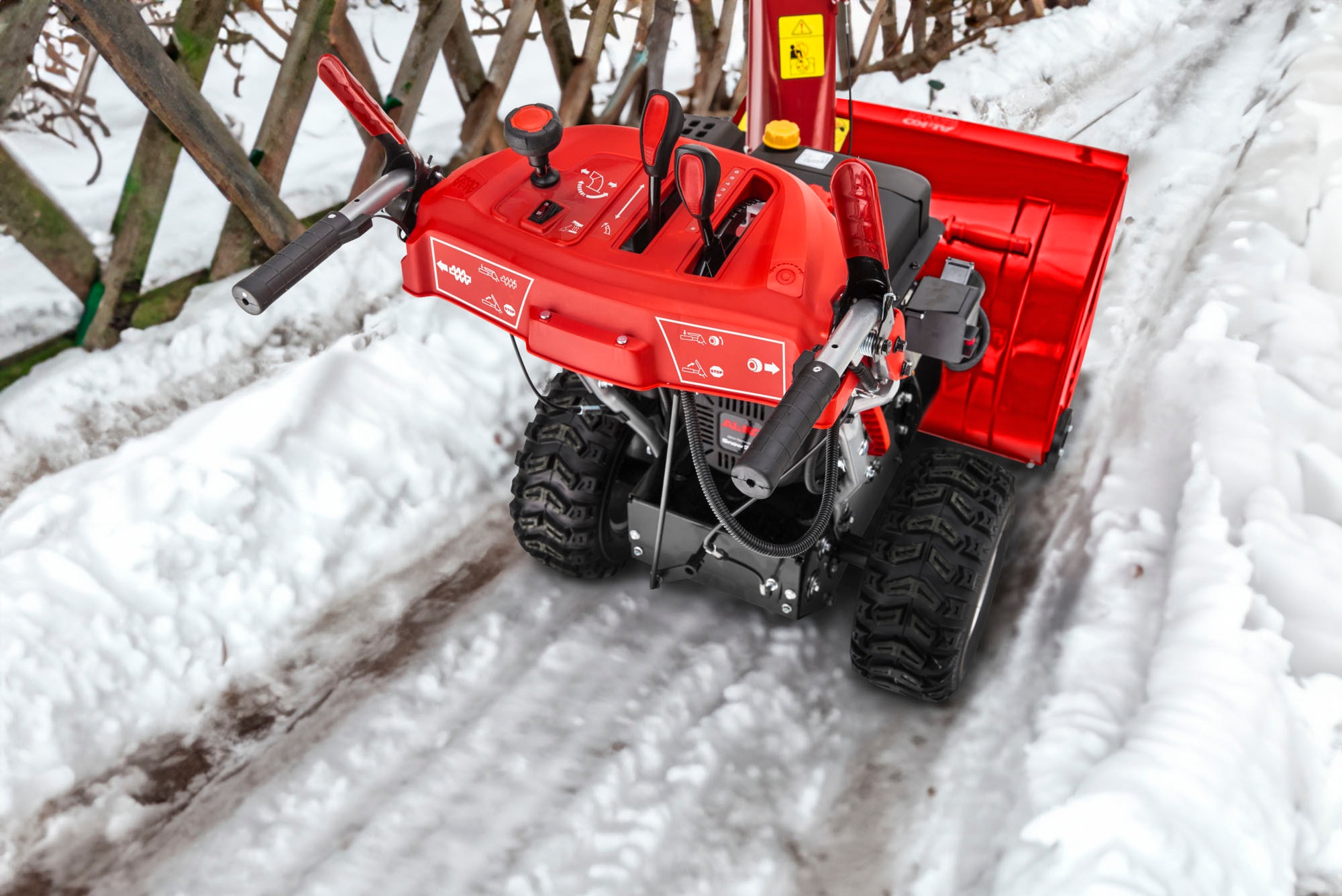 AL-KO Benzin-Schneefräse »Snow Line 700.4 E LED«, 70 cm Räumbreite, 7.8 kW Motorleistung