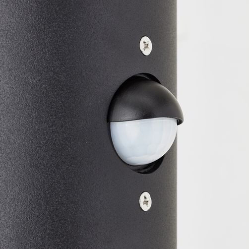 Brilliant Außen-Wandleuchte »Sergioro«, 2 flammig, Leuchtmittel E27 | ohne Leuchtmittel, 33,2 cm Höhe, Bewegungsmelder, E27, Aluminium/Kunststoff, schwarz matt