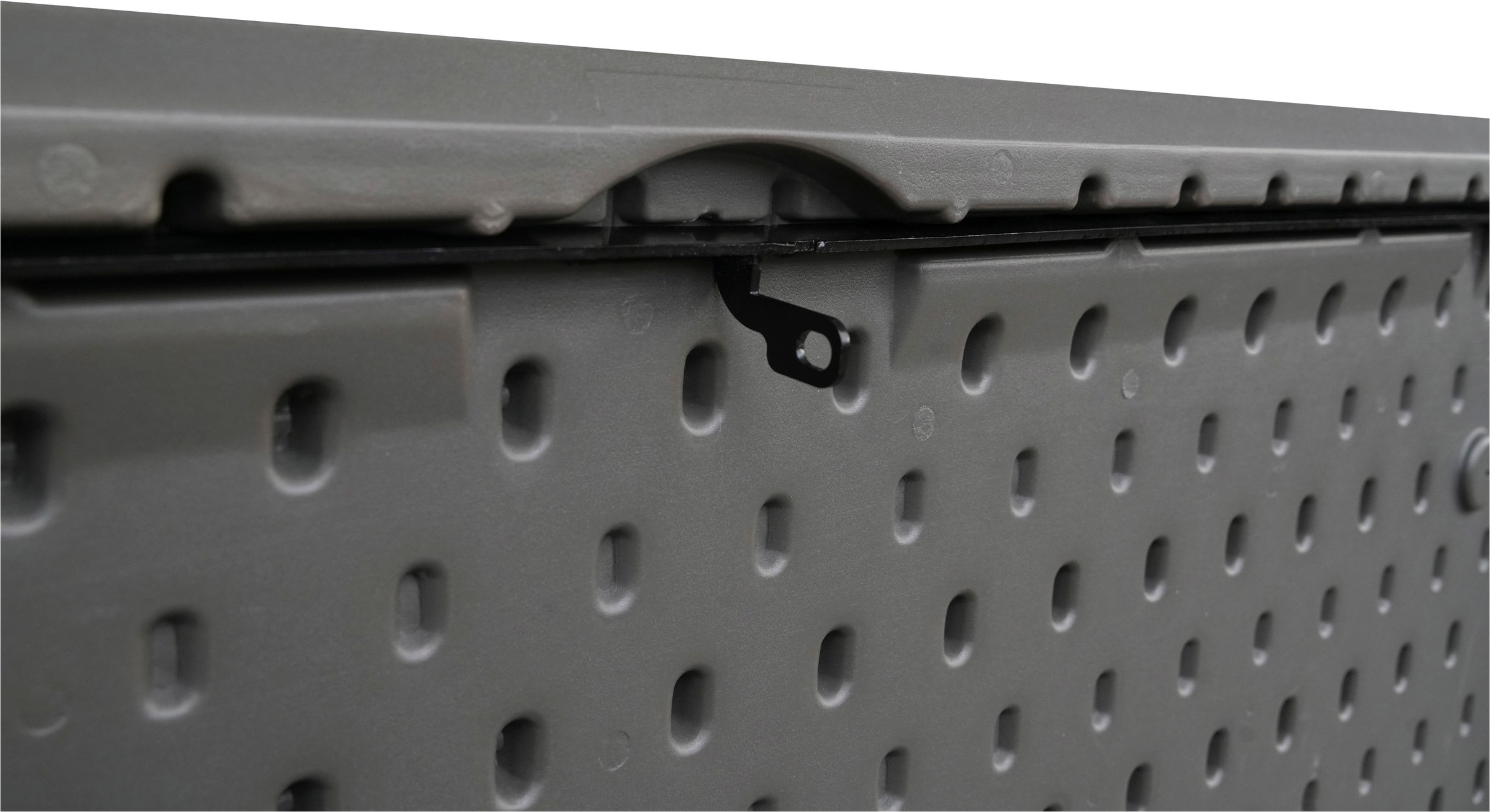 WESTMANN Kissenbox »Kunststoff-Gartenbox XXL Silva 570l, Anthrazit« 74x150x66cm, stabile und wetterfeste Konstruktion aus Kunststoff