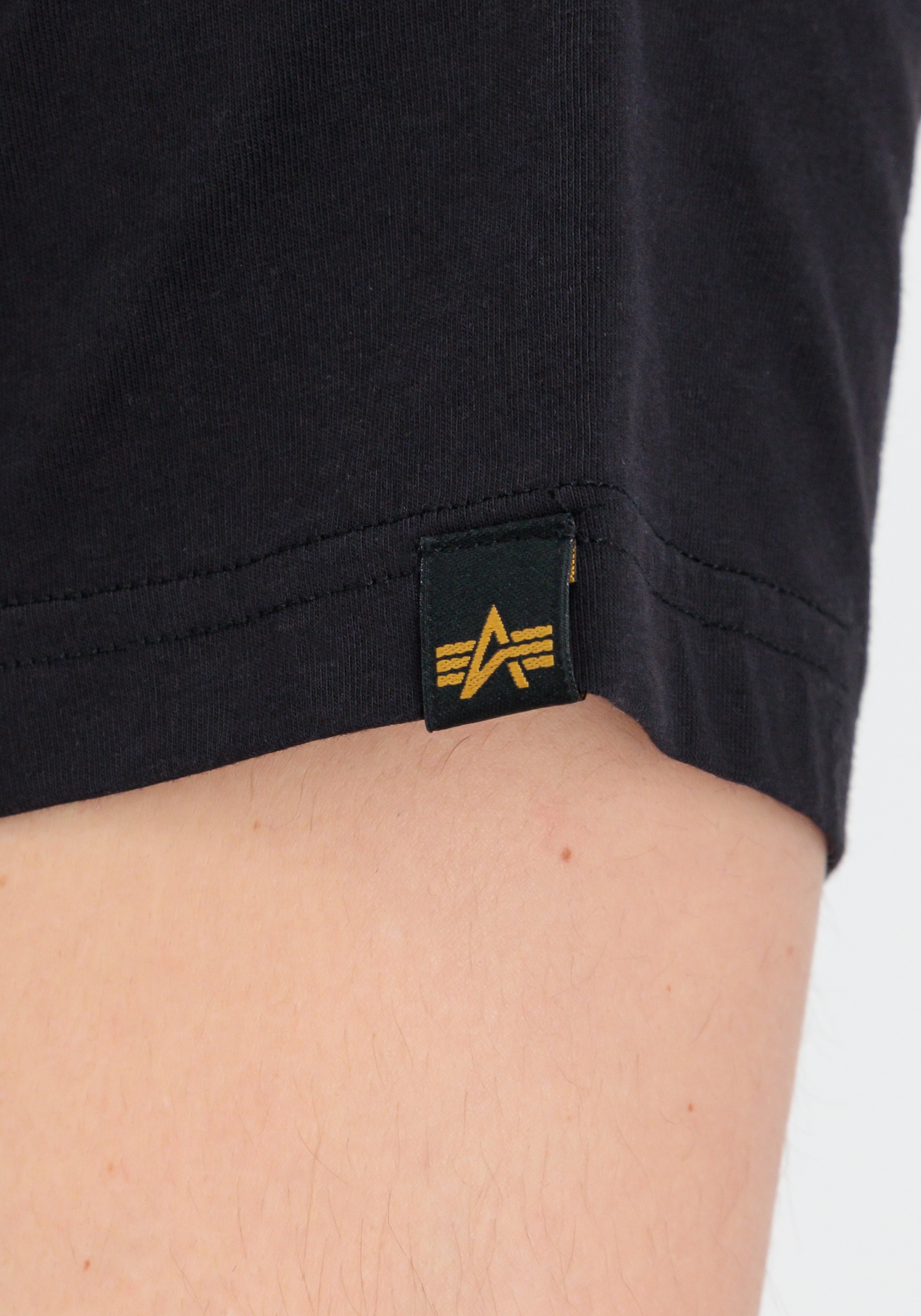 Alpha Industries T-Shirt »Alpha Industries Men - T-Shirts Alpha Label T-Shirt Metal«