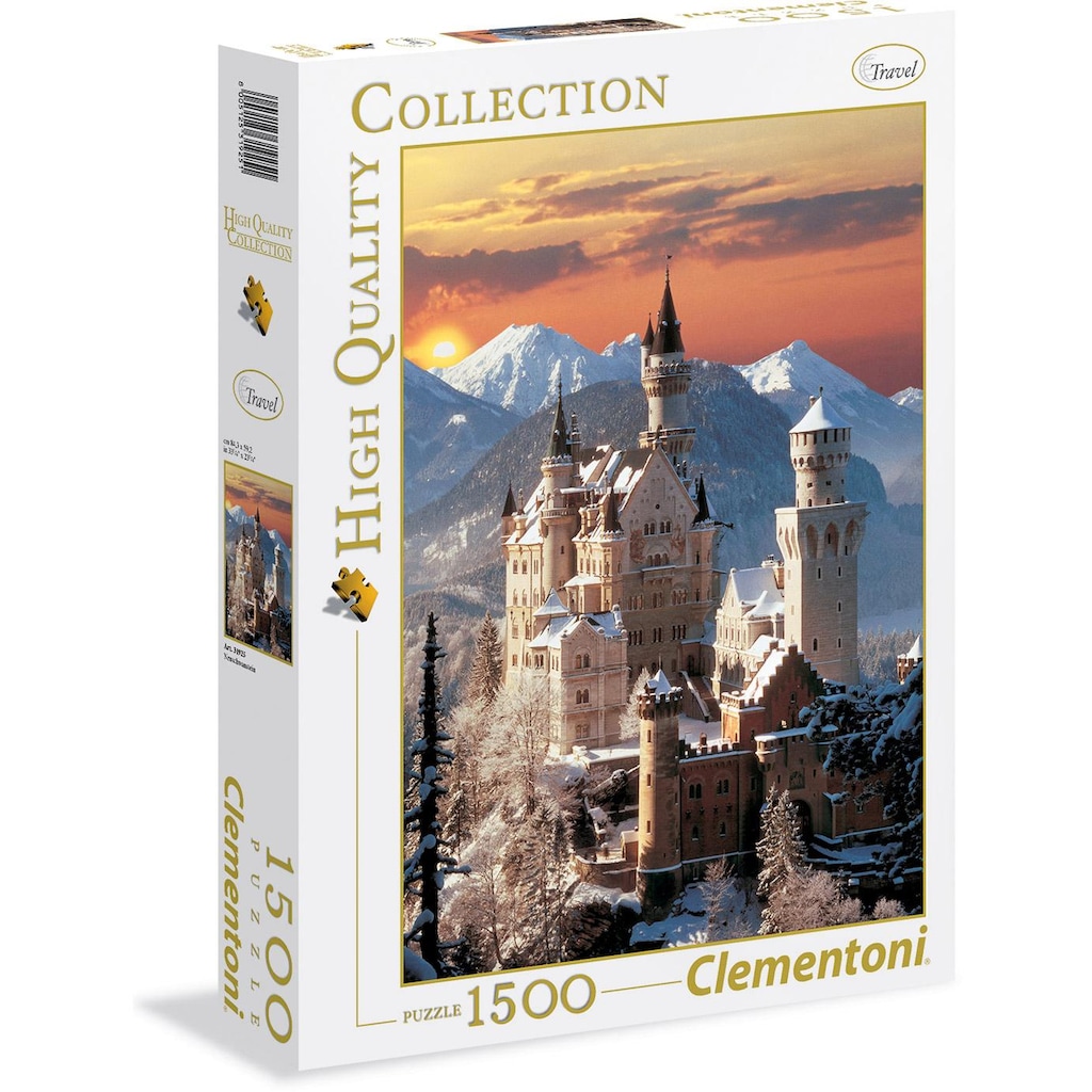 Clementoni® Puzzle »High Quality Collection, Neuschwanstein«