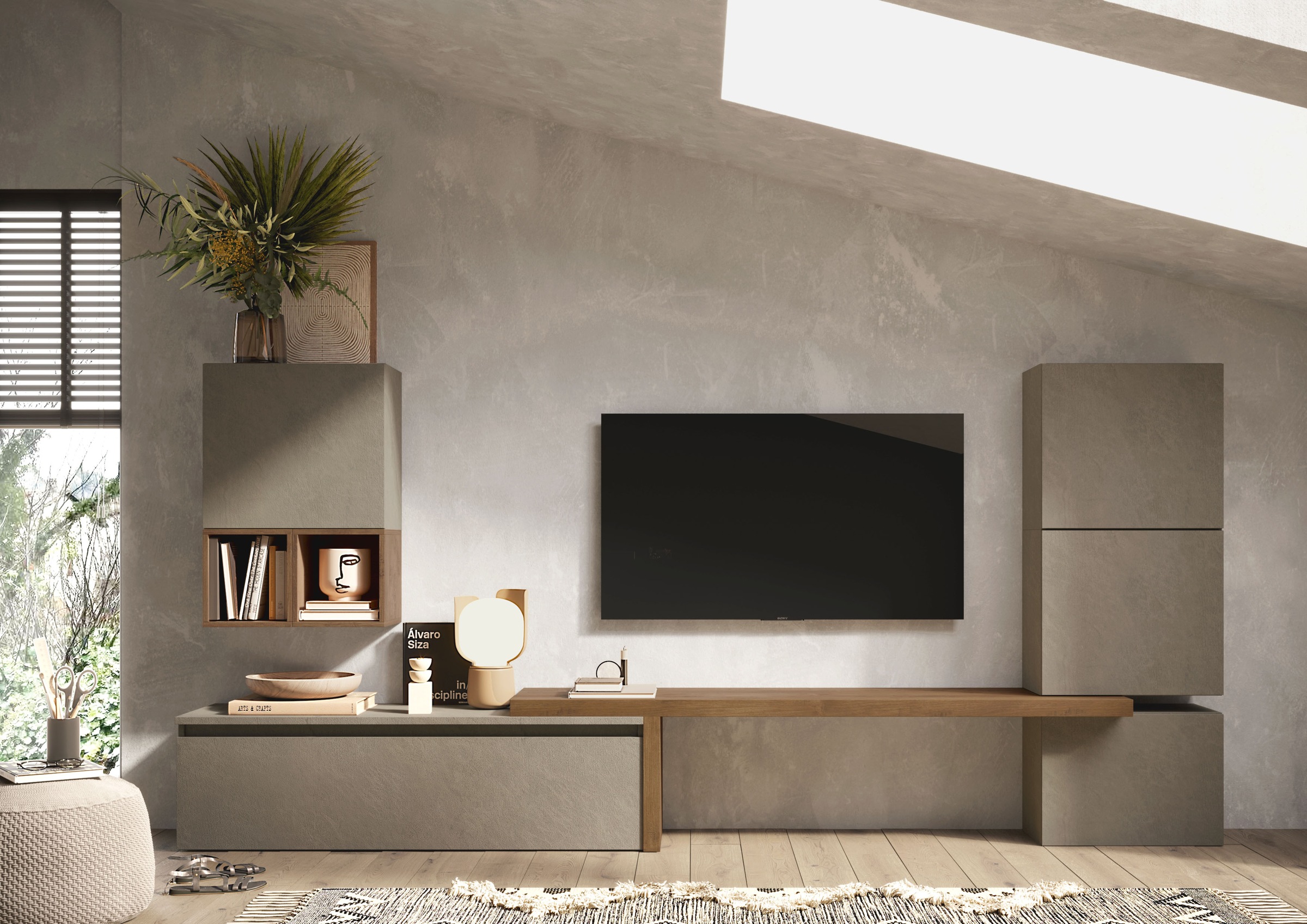 INOSIGN Wohnwand »INFINITY, 7tlg. Breite 290 cm, Höhe variabel, Schrankwand günstig online kaufen