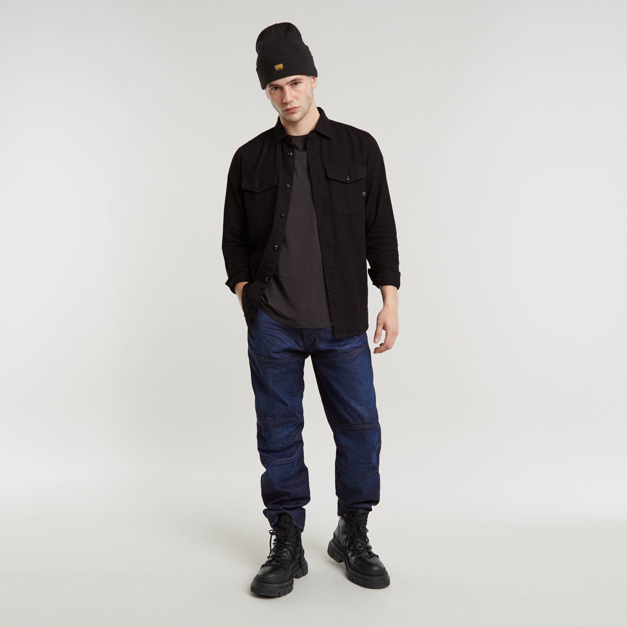 G-STAR Jeanshemd »Marine Slim«, mit Pattentaschen