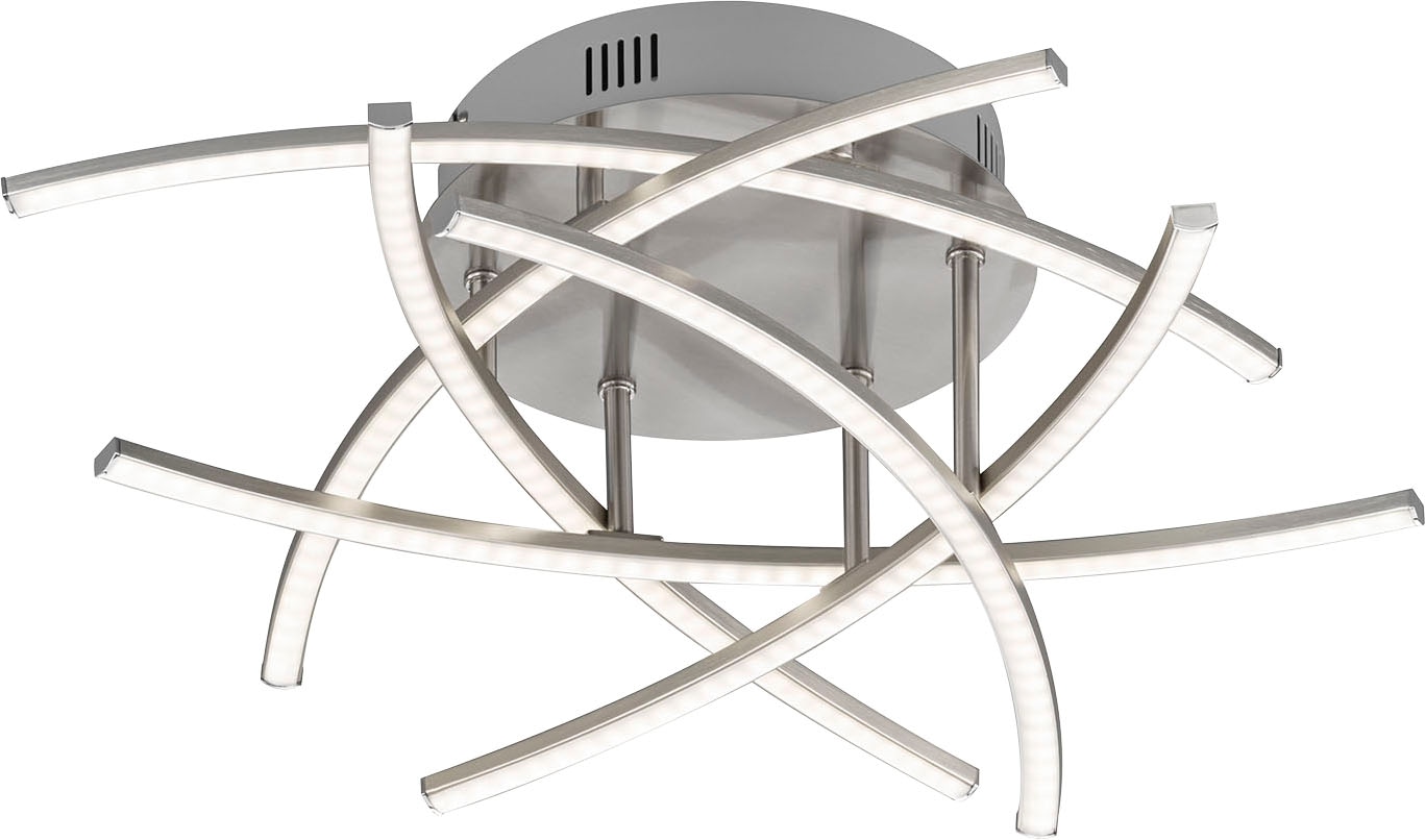 FISCHER & HONSEL LED Deckenleuchte »Cross TW« LED-Modul 1 Stk. Farbwechsler günstig online kaufen