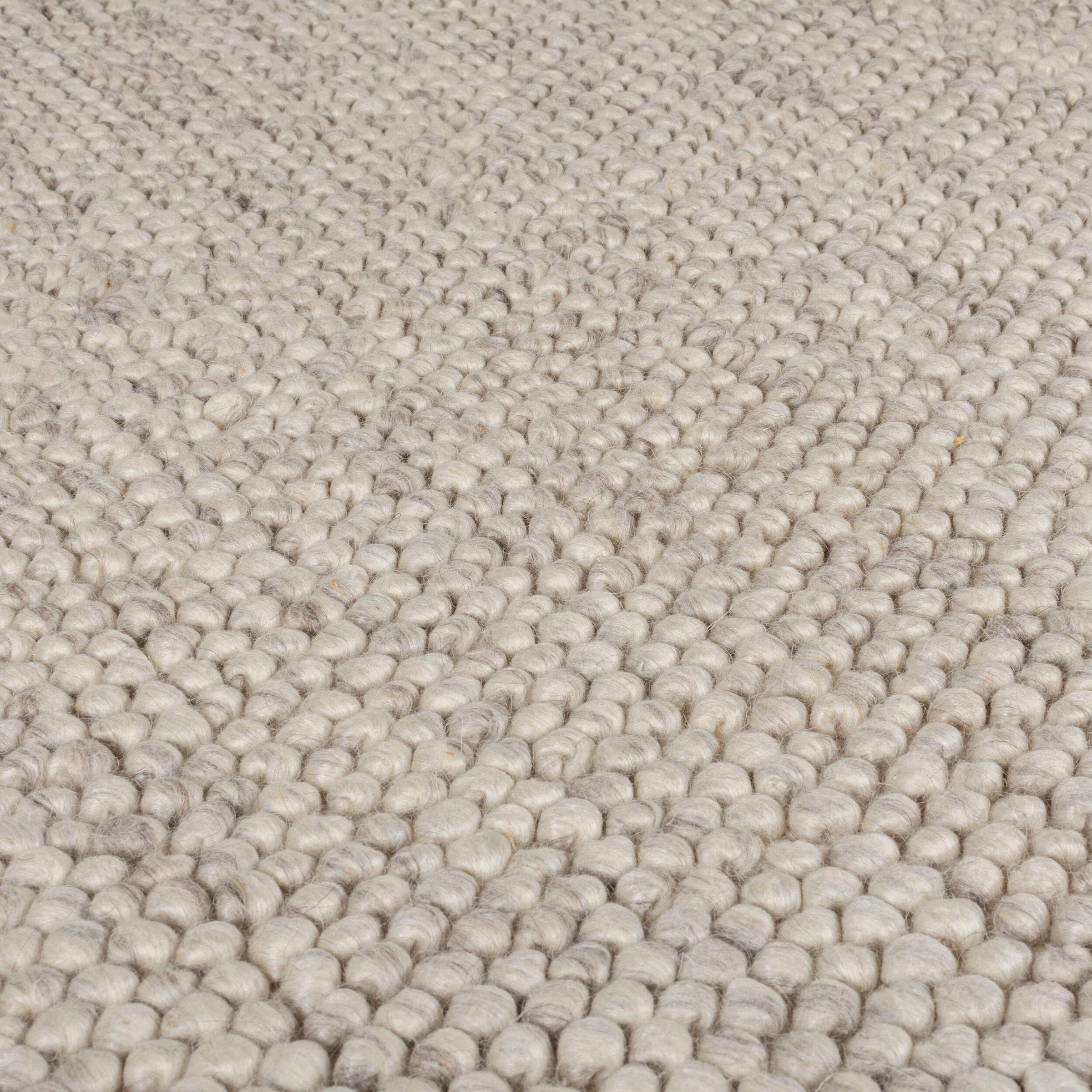 FLAIR RUGS Läufer »Minerals«, rechteckig, 10 mm Höhe, Teppich aus Wollmischung, geknüpftes Design, meliert