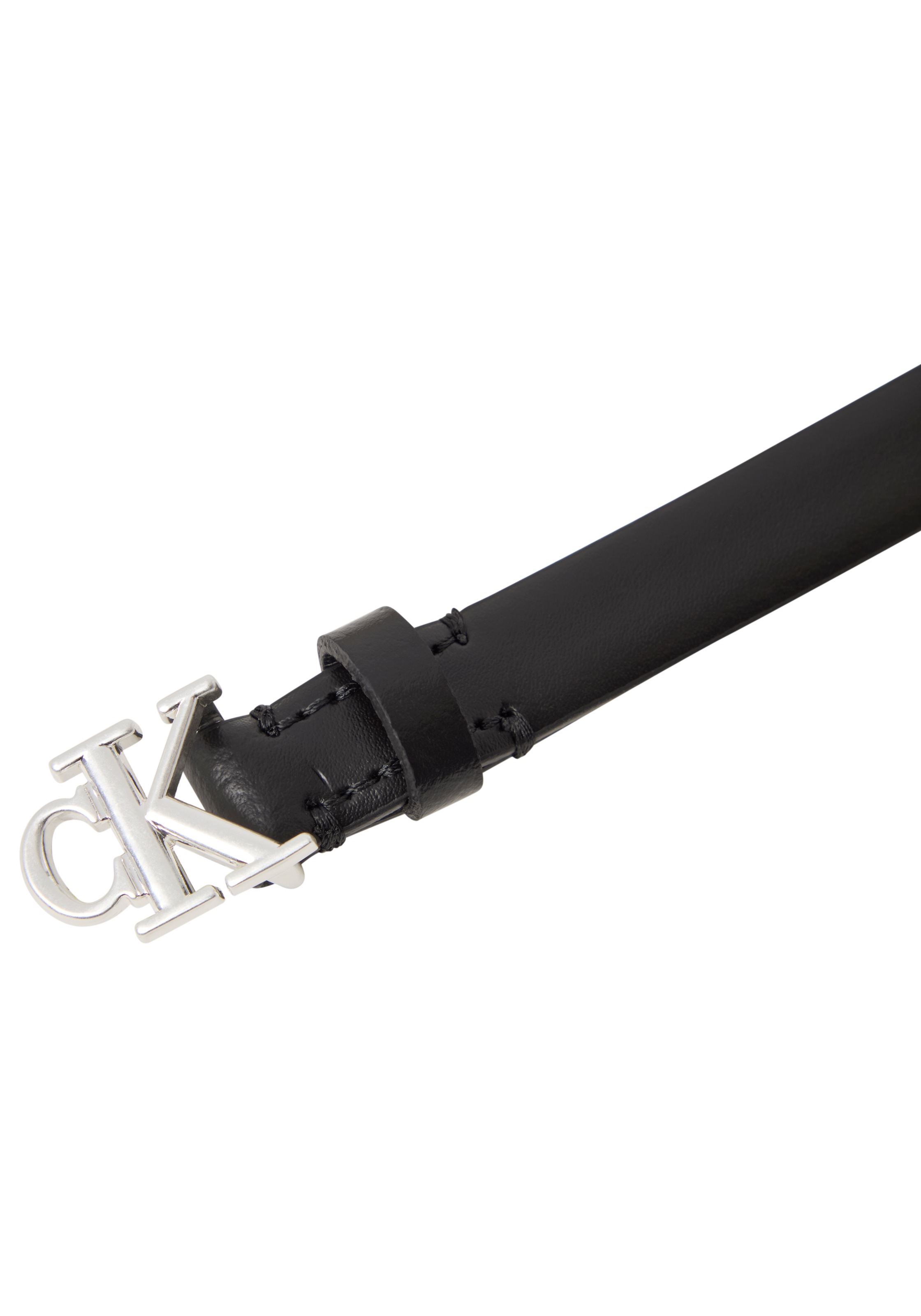 Calvin Klein Ledergürtel »CK BUCKLE 15MM FIXED BELT«, Größenverstellbar
