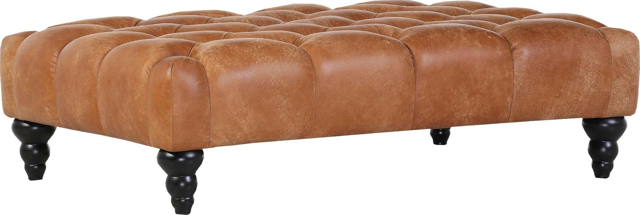 Gutmann Factory Hocker »Amazonas«, in Chesterfield Optik günstig online kaufen