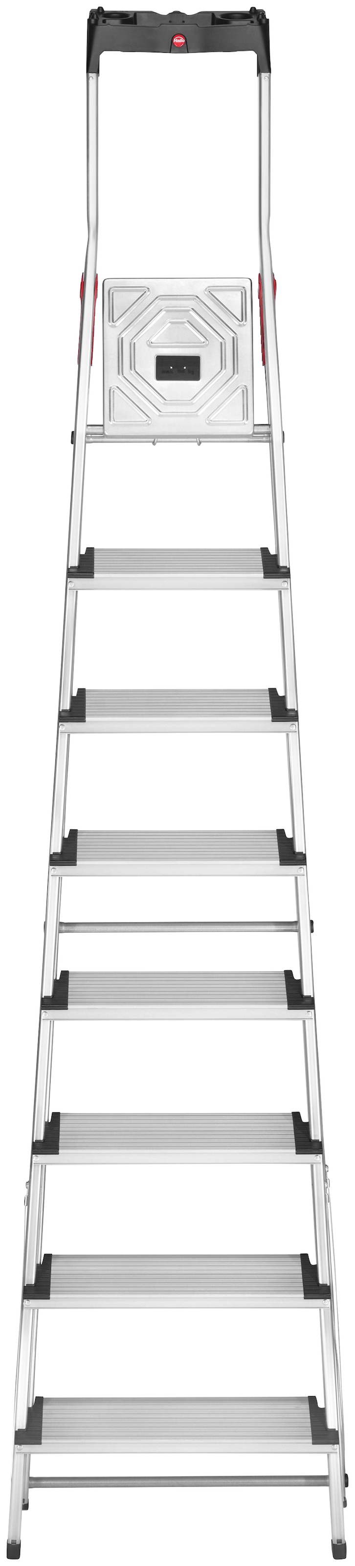 Hailo Stehleiter »L80 ComfortLine«, Alu-Sicherheits-Stehleiter 8 Stufen