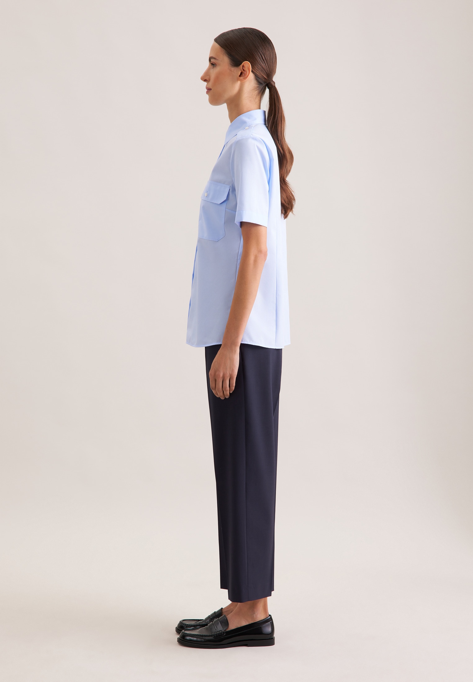 seidensticker Hemdbluse 1/2 Uni