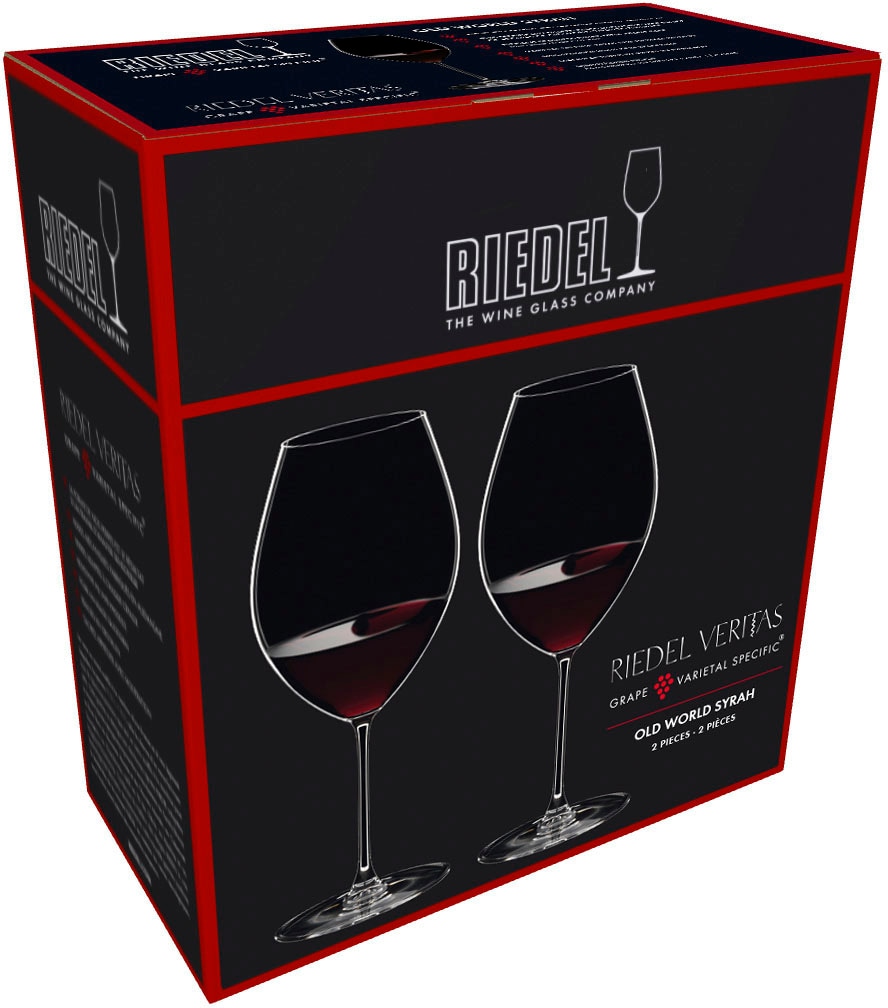 RIEDEL THE WINE GLASS COMPANY Rotweinglas »Veritas«, (Set, 2 tlg.), Made in Germany, 630 ml, 2-teilig