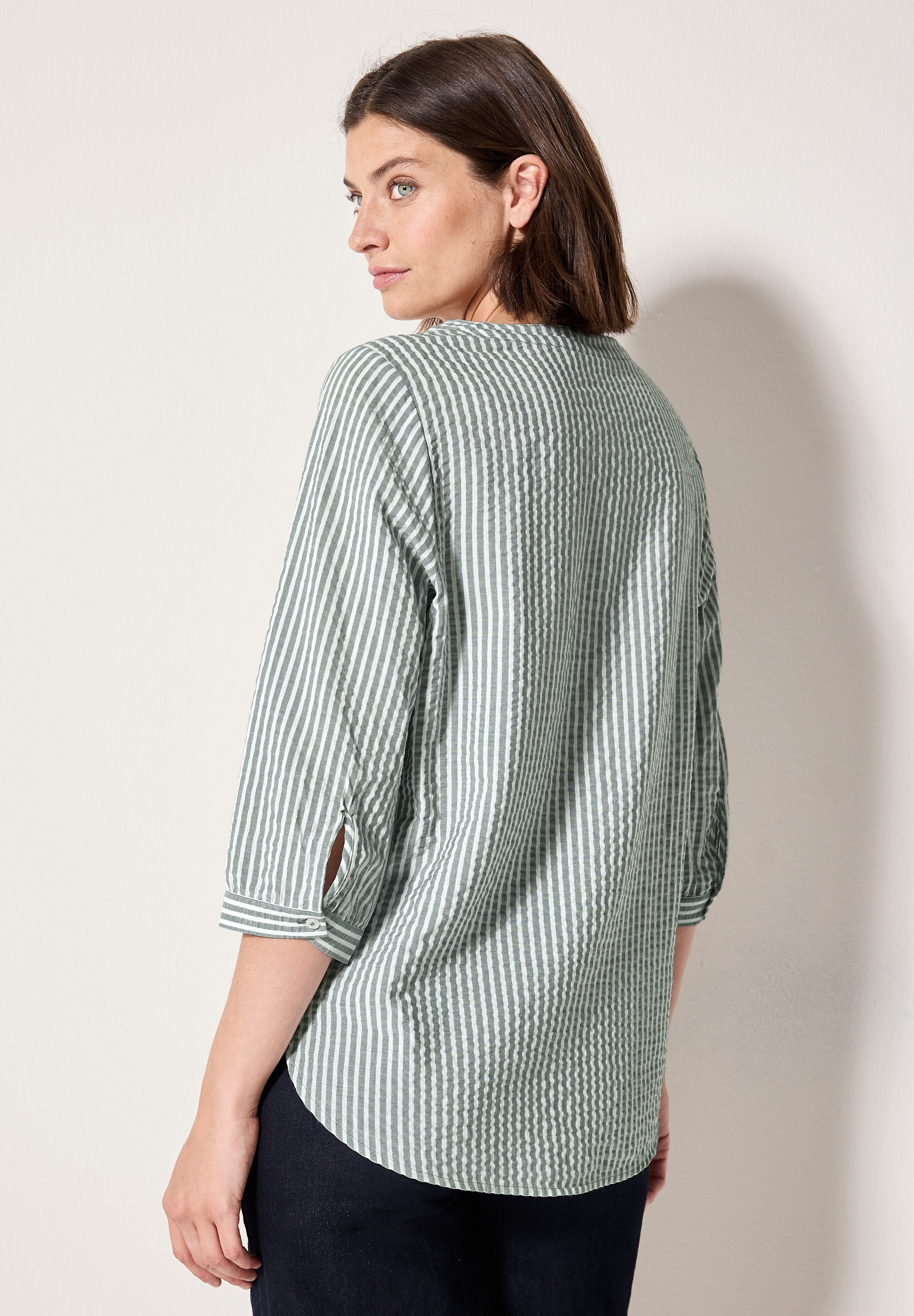 Cecil Klassische Bluse, mit Streifen Muster