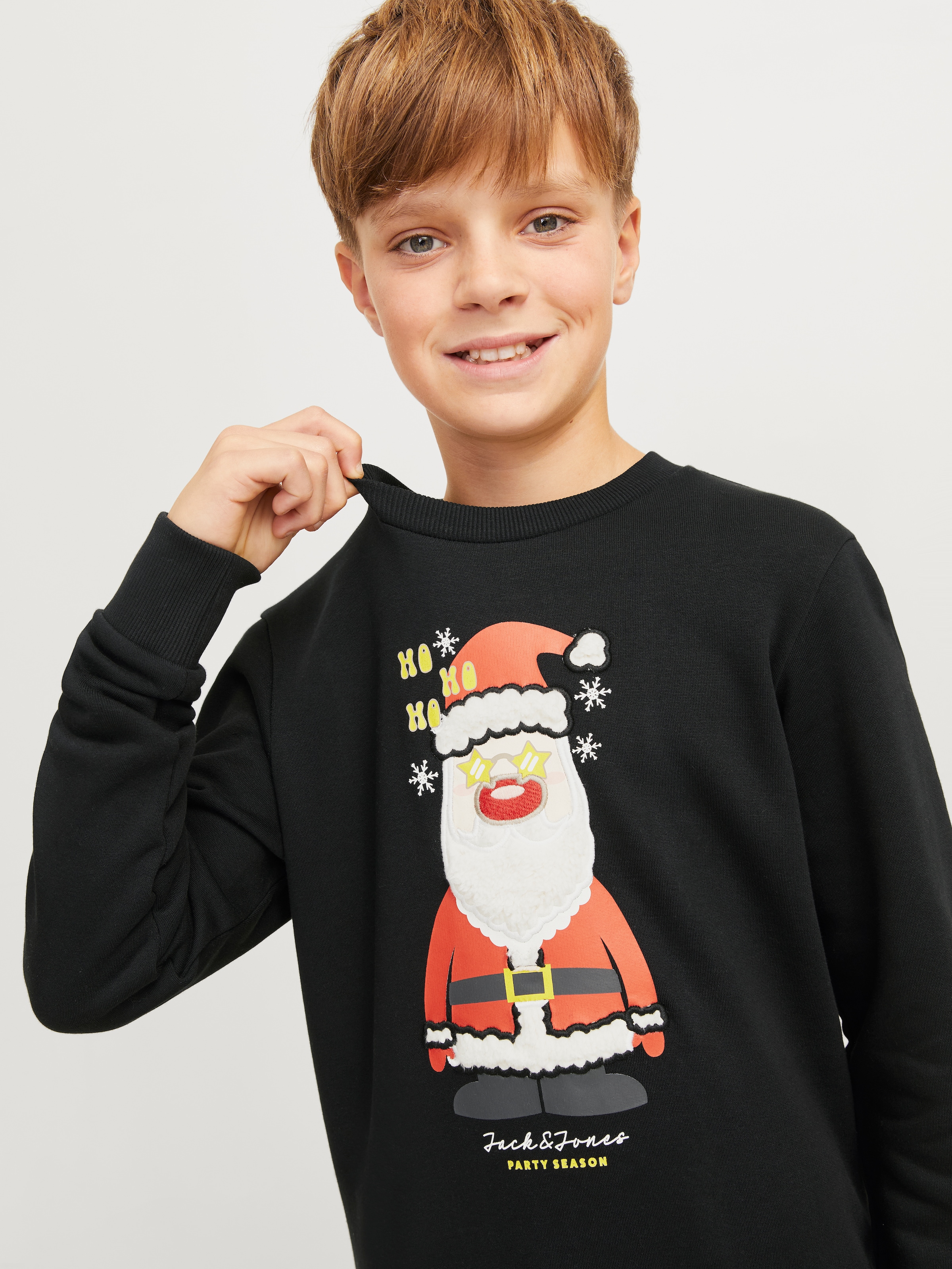 Jack & Jones Junior Sweatshirt »JJXMAS JOLLY SWEAT CREW NECK JNR«, mit Weihnachtsmotiven