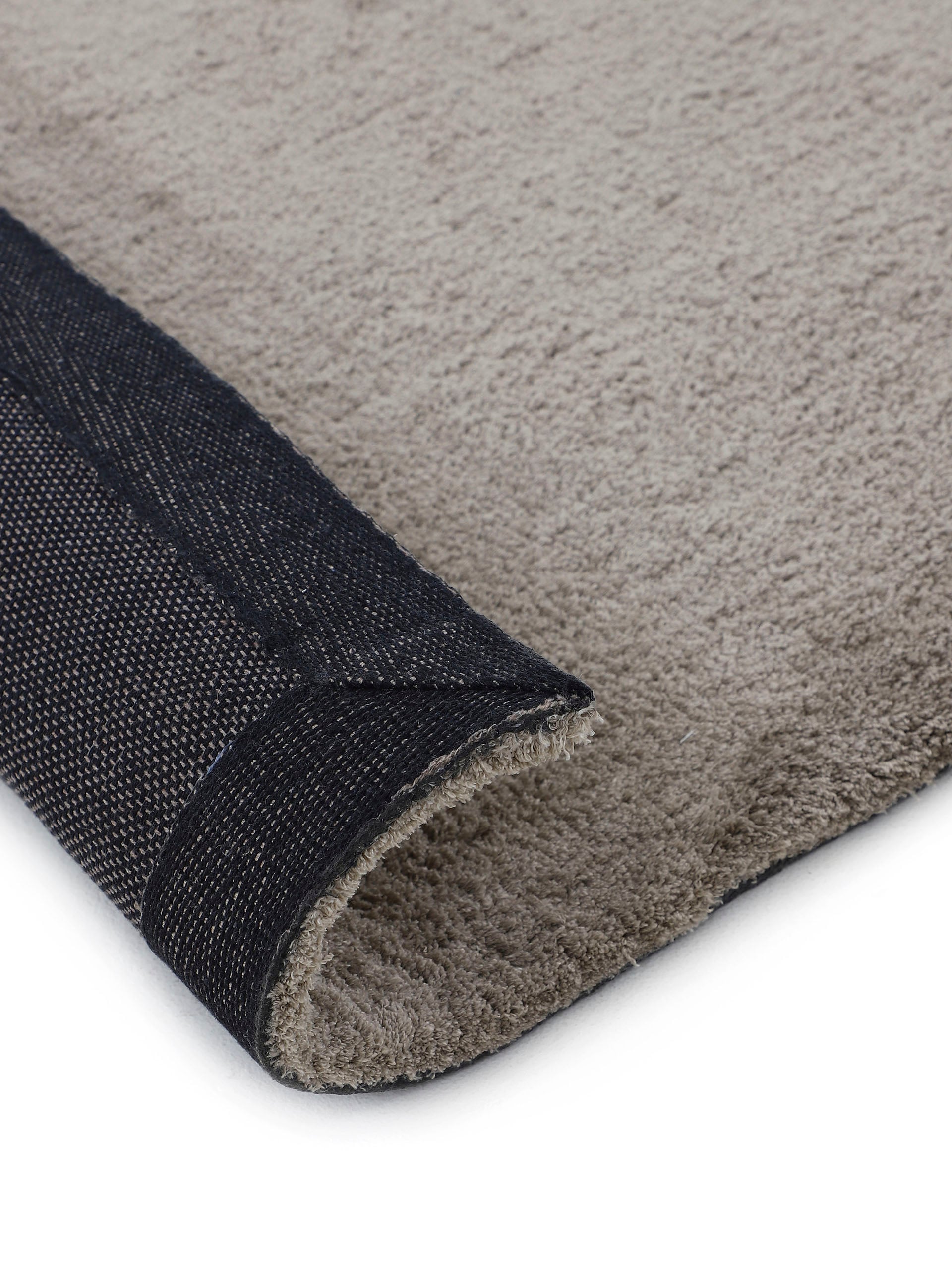 carpetfine Teppich »Silky«, rund, 20 mm Höhe, Shaggy, Langflor, uni, besonders weich, handarbeit