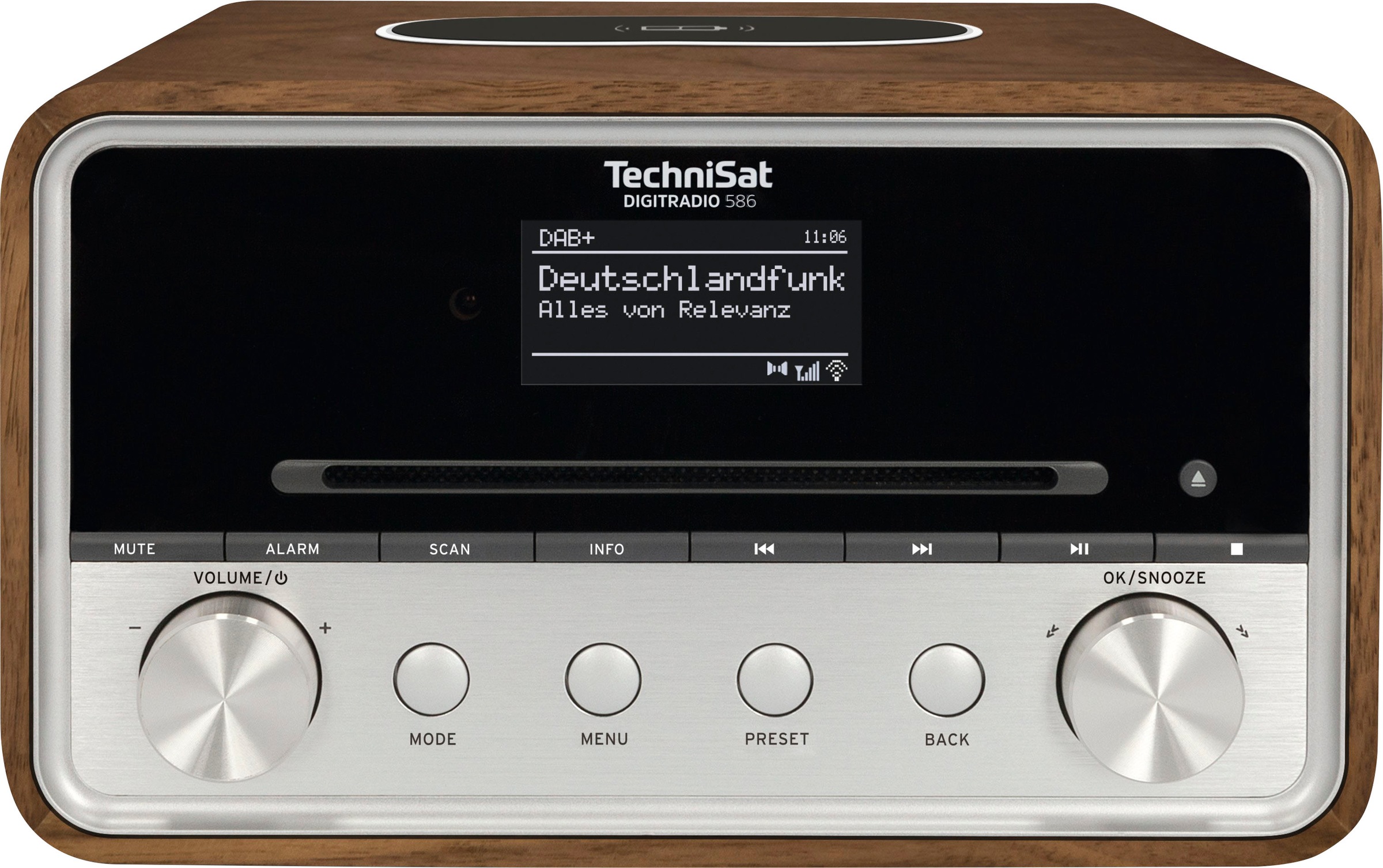 TECHNISAT Radio »DIGITRADIO 586« (A2DP Bluetooth AVRCP Bluetooth Bluetooth WLAN Digitalradio (DAB+) Internetradio UKW mit RDS 20 W)...