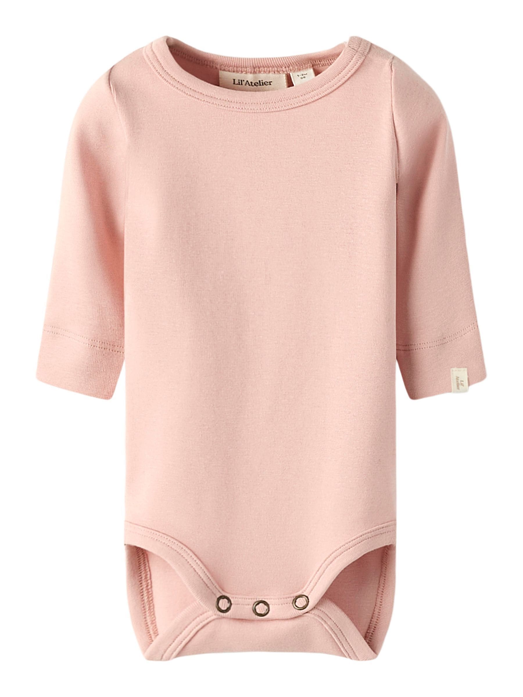 Lil' Atelier Langarmbody »NBNGAYO LS SLIM BODY LIL NOOS« Baumwollmischung