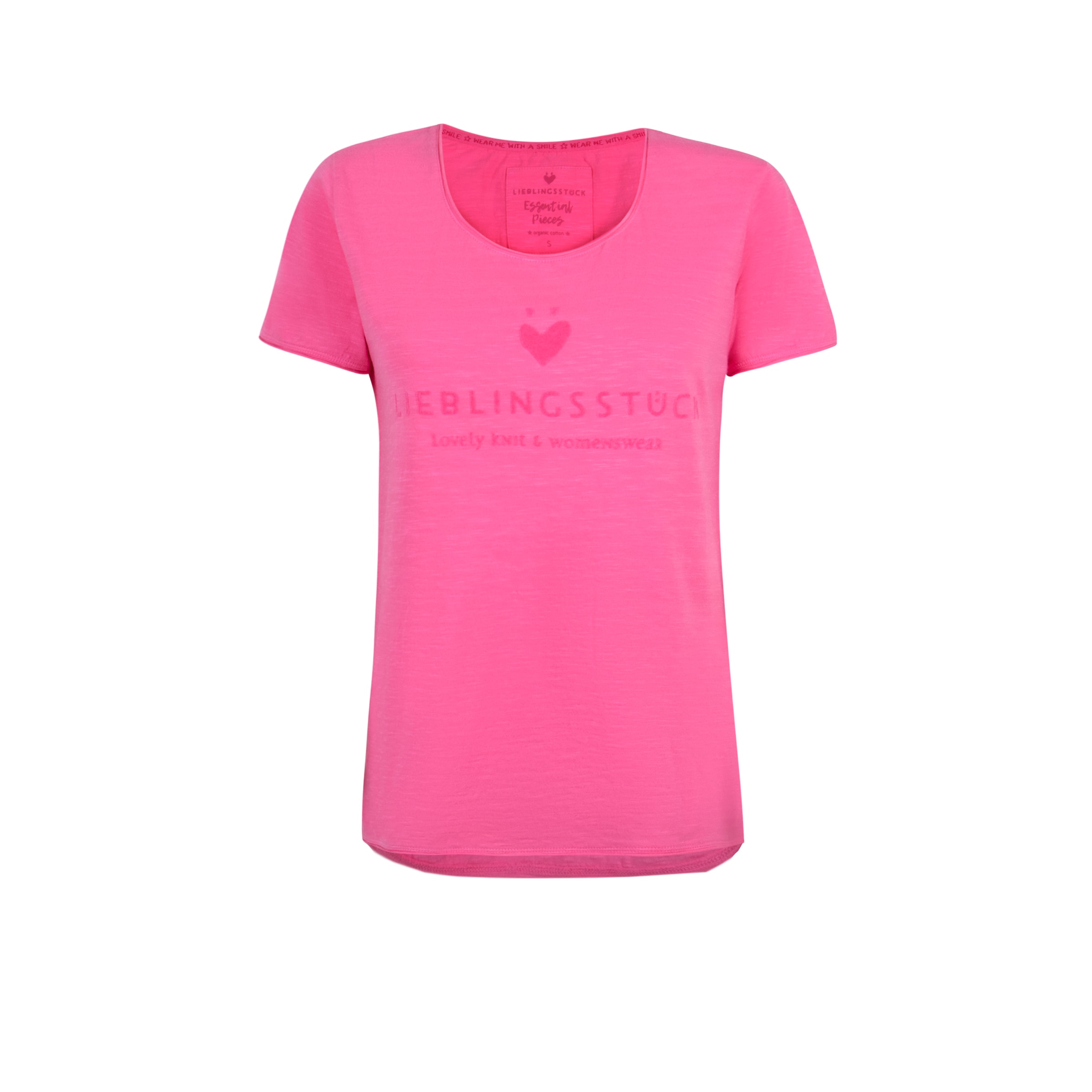 Lieblingsstück Rundhalsshirt »CiaEp«, aus reiner Baumwolle