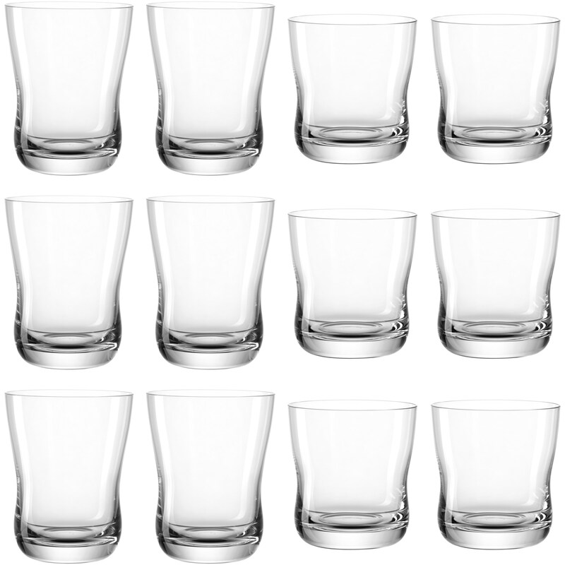 LEONARDO Gläser-Set »Trinkglas-Set VITA, 12-teilig« spülmaschinengeeignet transparent