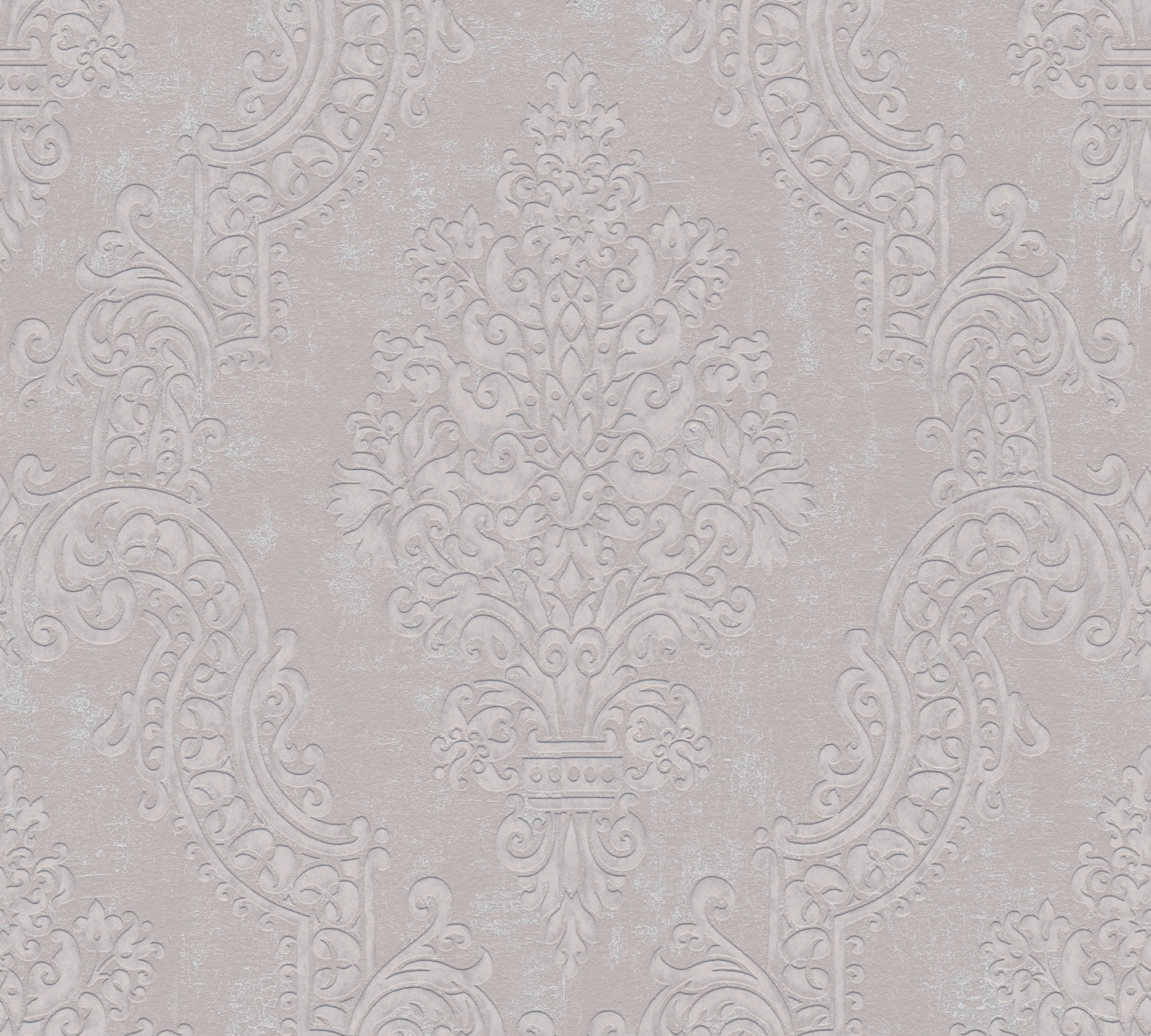 A.S. Création Vliestapete »Pure Elegance Ornament-Tapete Mustertapete Barock Raute«, schimmernd, Vliestapete klassisch für Schlafzimmer Küche Wohnzimmer Ornament Flur