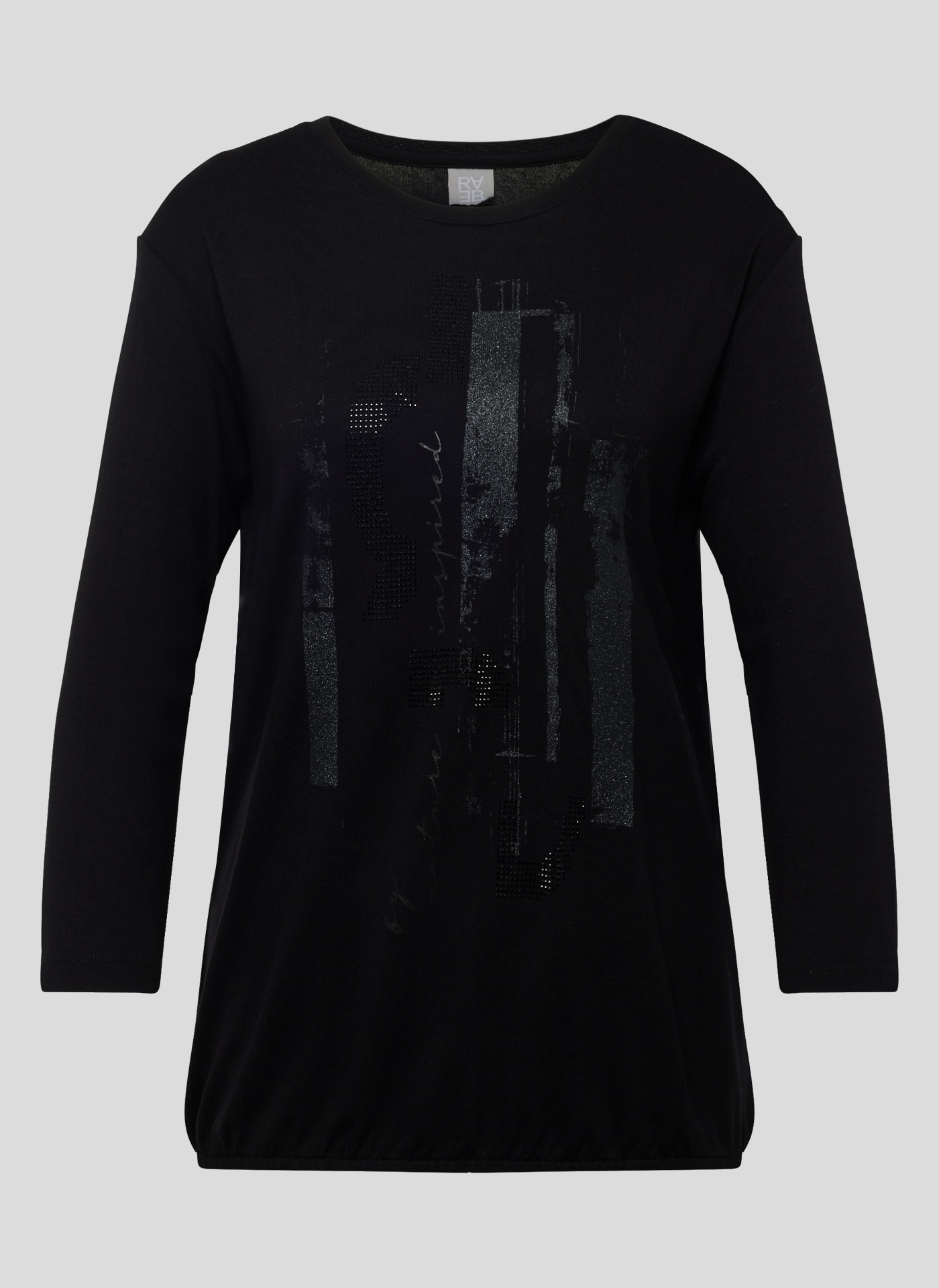 Rabe 3/4-Arm-Shirt, mit Frontprint