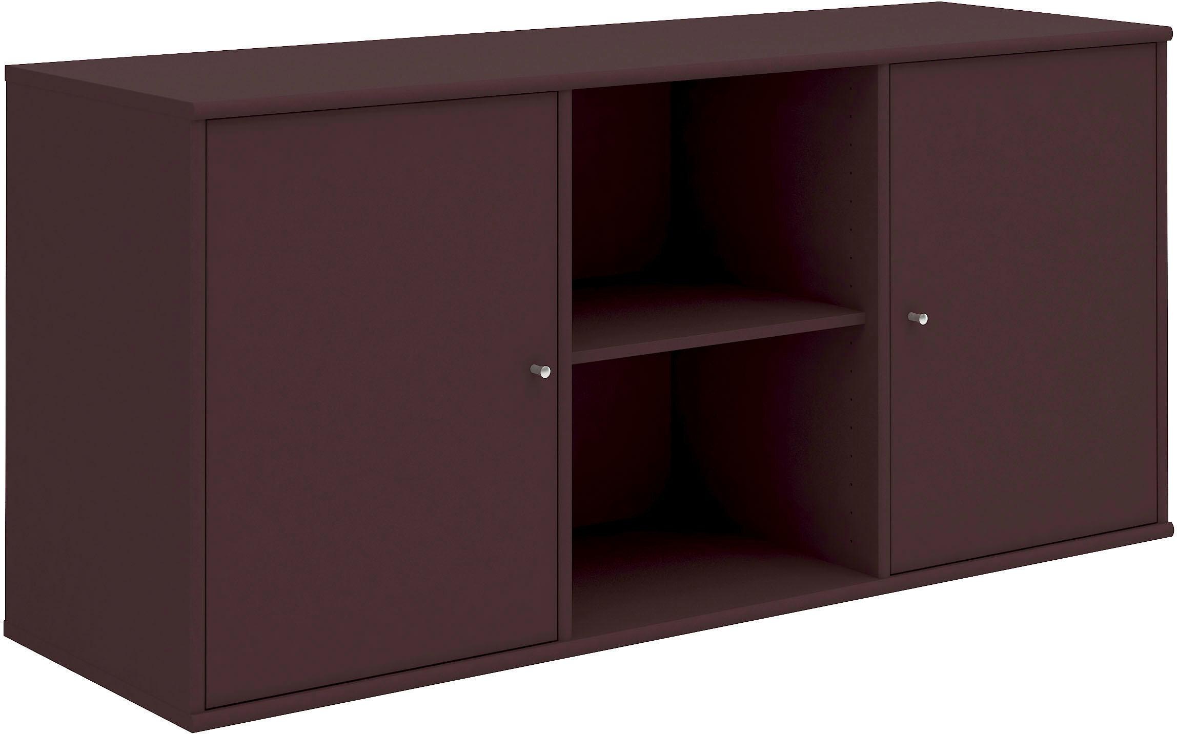 Hammel Furniture Sideboard »Mistral, Hochwertig Schrank, hängend/stehend montierbar«, mit zwei Türen, B: 133 cm, anpassungsbar Designmöbel