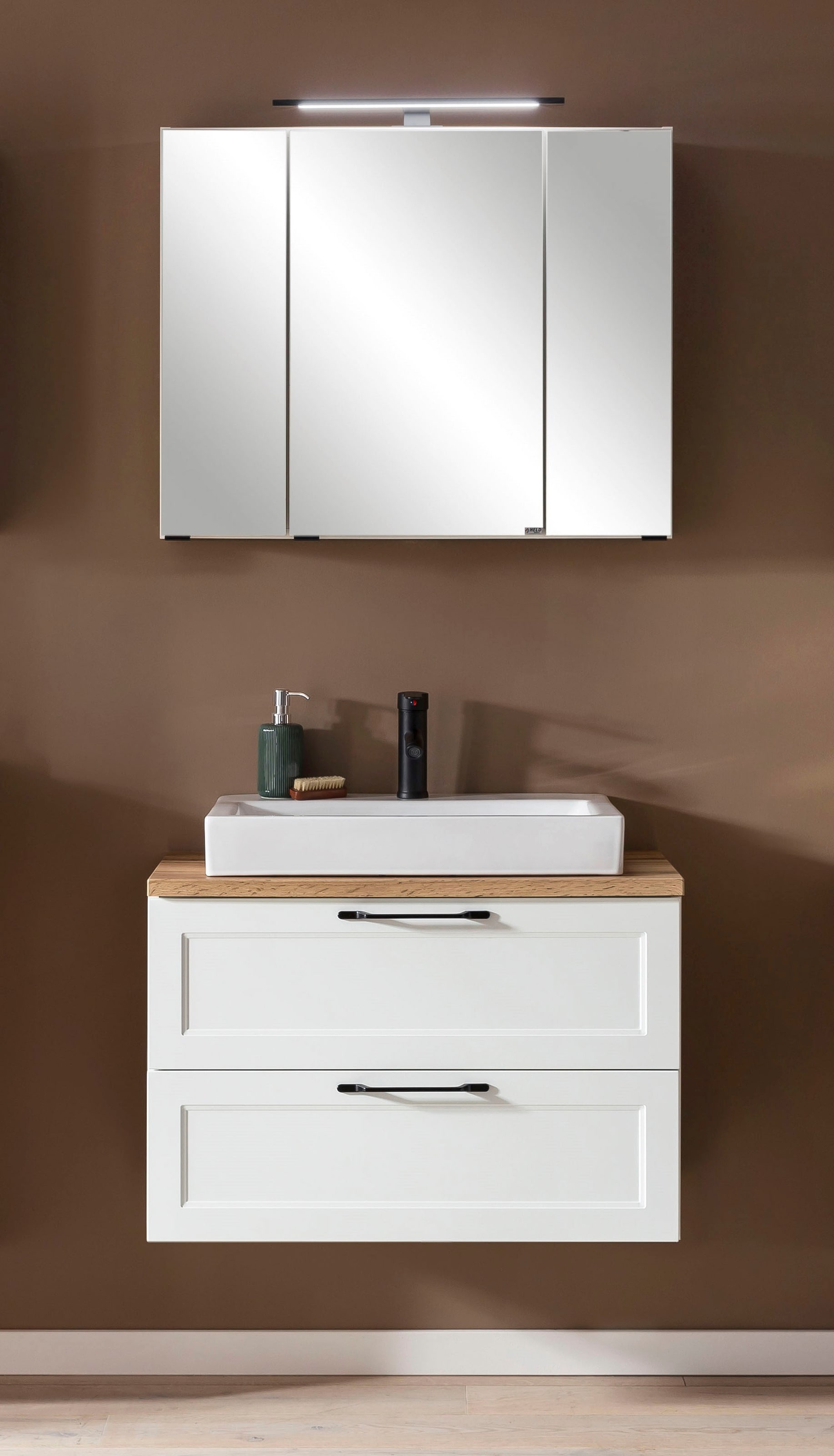 welltime Badmöbel-Set »Lana« Komplett-Set, 2 Stk. tlg. günstig online kaufen