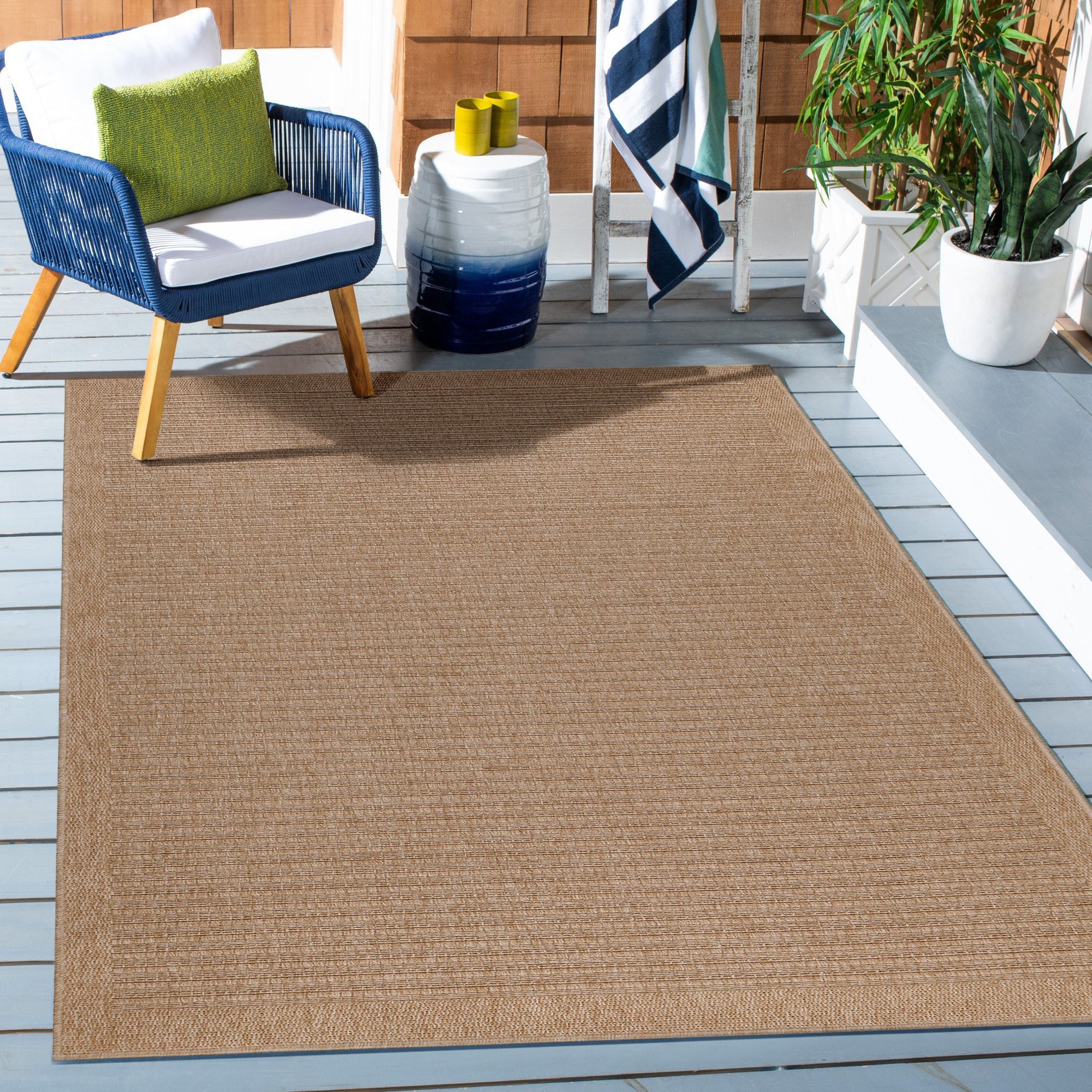 Ayyildiz Teppiche Outdoorteppich »DHAKA 8712«, rechteckig, 5 mm Höhe, Läufe günstig online kaufen