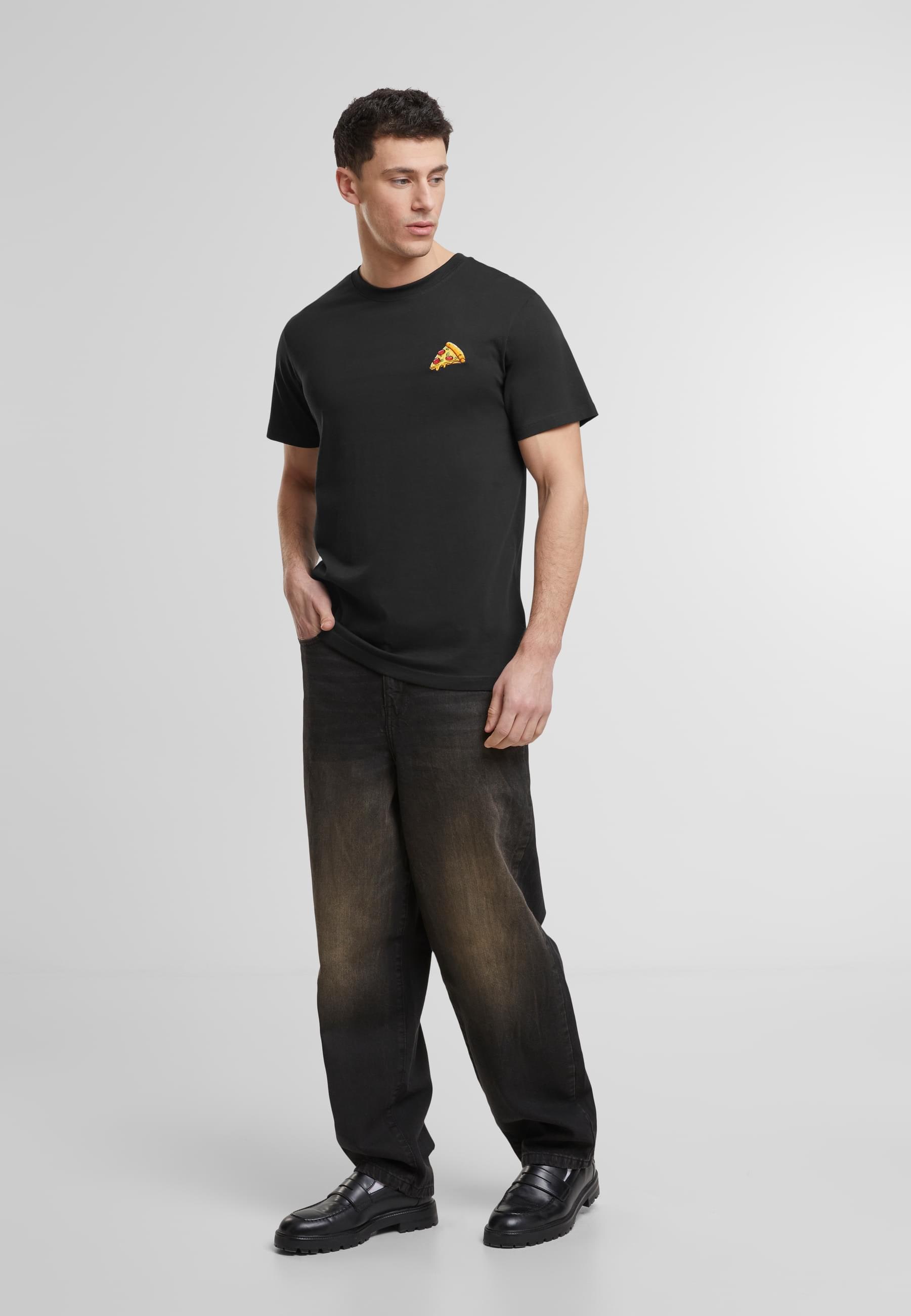 MisterTee T-Shirt »MisterTee Pizza EMB Tee« 1 Stk.