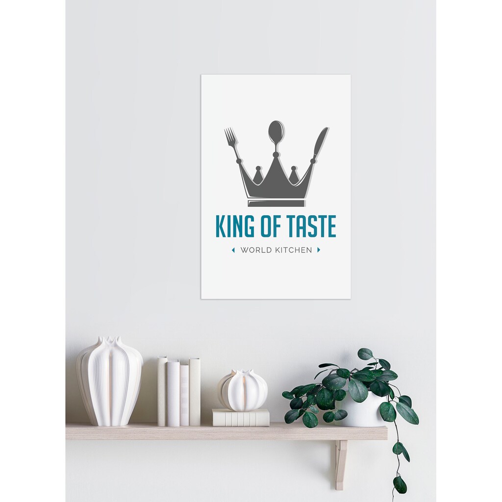 queence Wanddekoobjekt »KING OF TASTE«