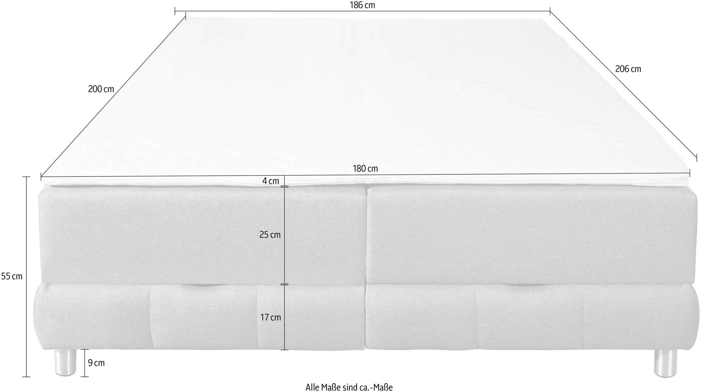 9. Bild von INOSIGN Boxspringbett