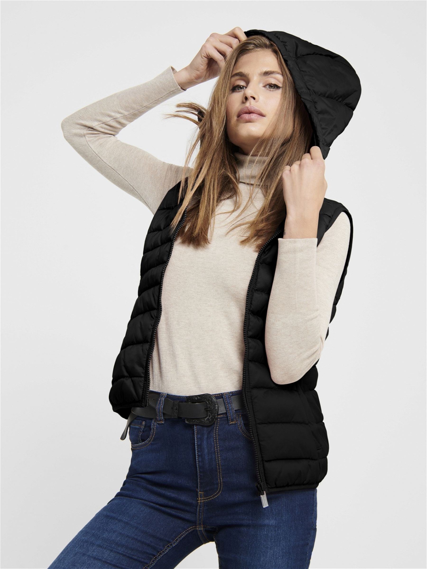 ONLY Steppweste »ONLNEWTAHOE HOOD WAISTCOAT OTW NOOS«