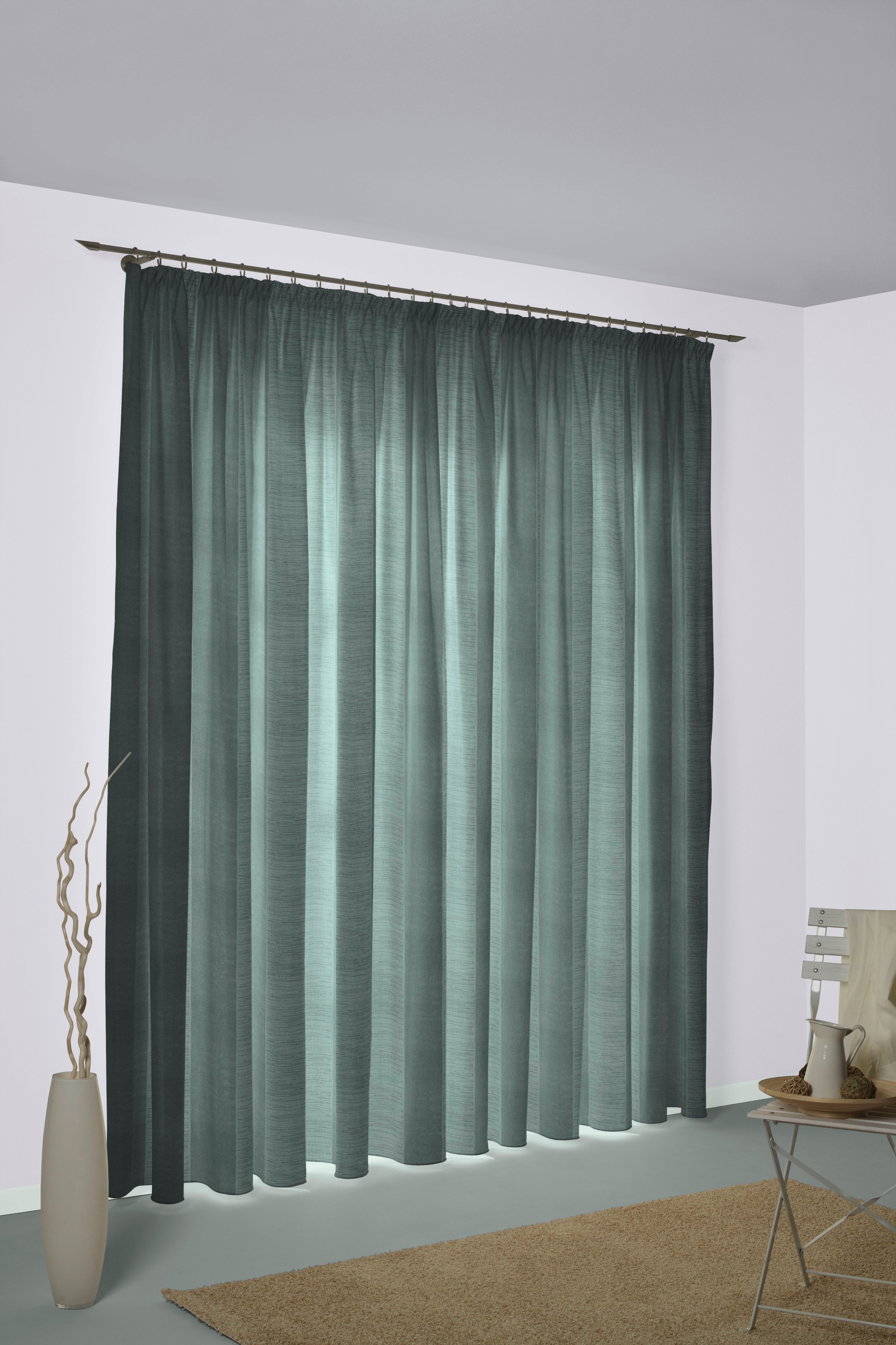 Wirth Vorhang »Niederau« Smokband 1 Stk. tlg. günstig online kaufen